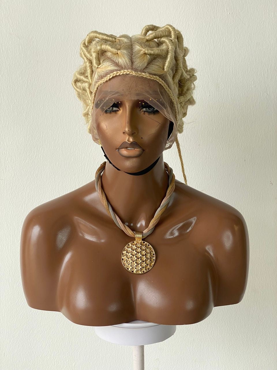 African Mother Urban Locs (Swiss Full Lace) Blond Color - Chosen African Mother Urban Locs (Swiss Full Lace) Blond Color - Chosen