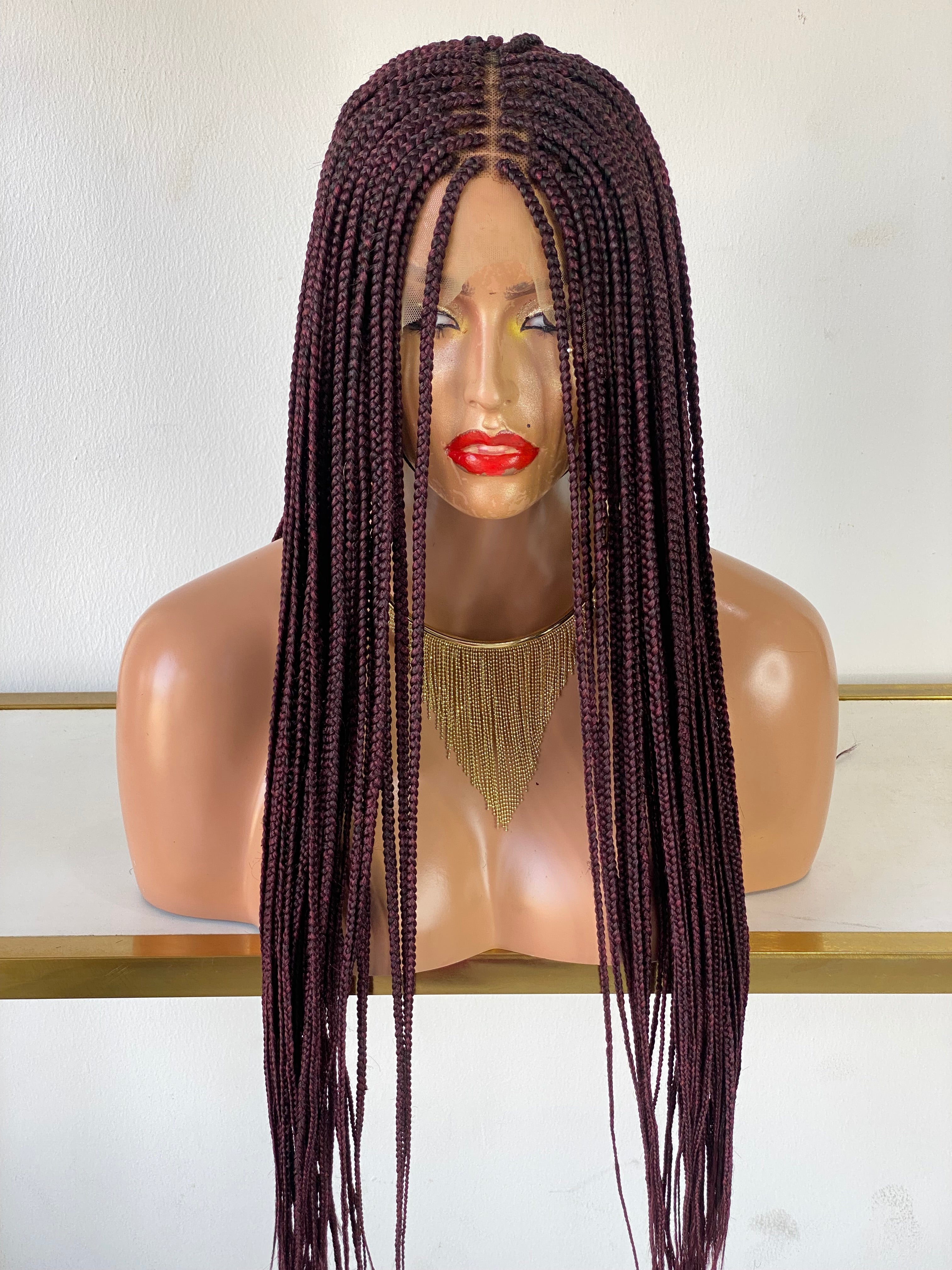 Ready to ship - Box braid Closure Ready to ship - Box braid Closure