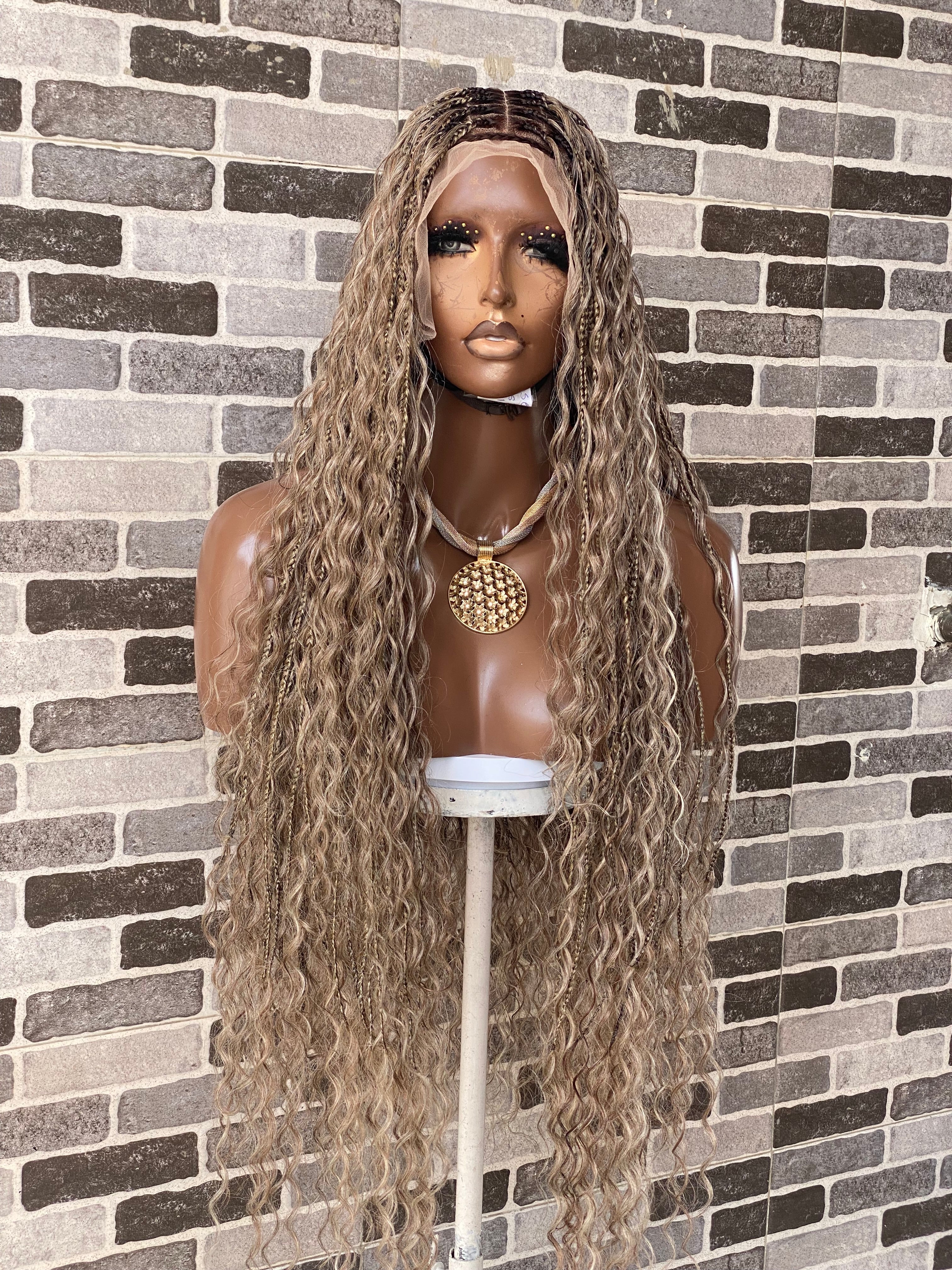 Bohemian Knotles custom color Full lace wig (Mix color ) Bohemian Knotles custom color Full lace wig (Mix color )