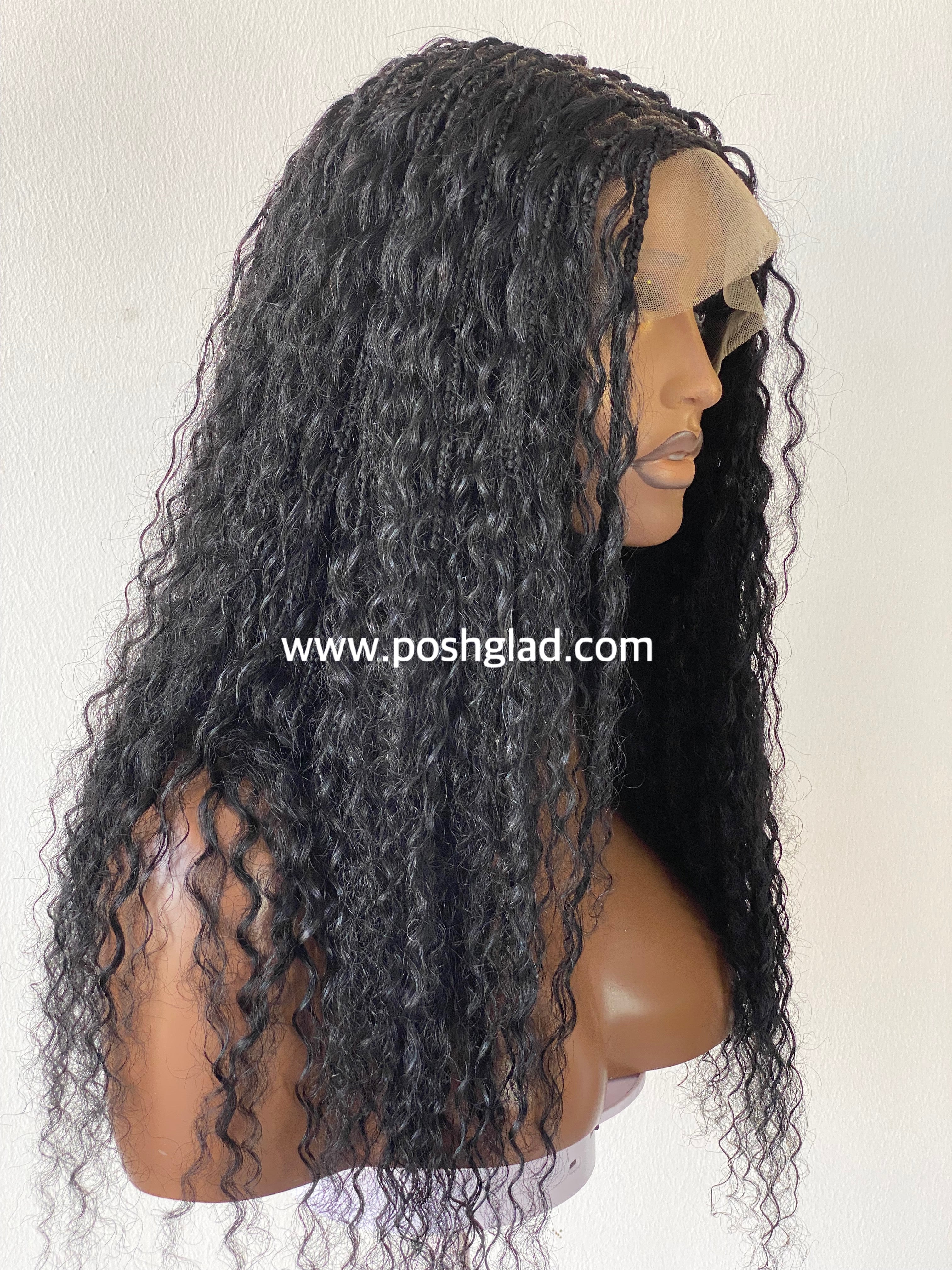 Bohemian Knotless (100% Raw human hair curls) - Tara-01 Bohemian Knotless (100% Raw human hair curls) - Tara-01