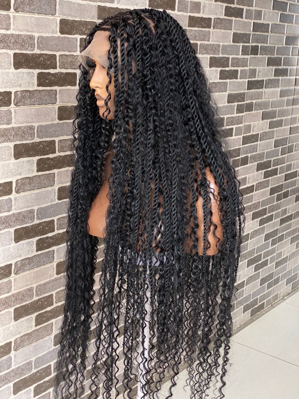 Senegalese bohemian -(100-% Humanhair curls (TARA Senegalese bohemian -(100-% Humanhair curls (TARA