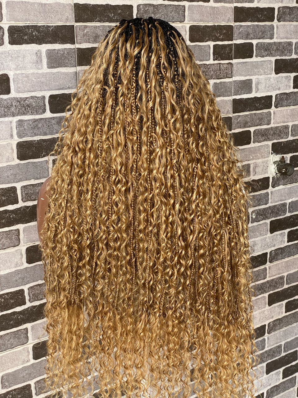 Bohemian Knotless (100% HD Human Hair Lace & Wavy Curls) Tara Collection Lux VIP Bohemian Knotless (100% HD Human Hair Lace & Wavy Curls) Tara Collection Lux VIP