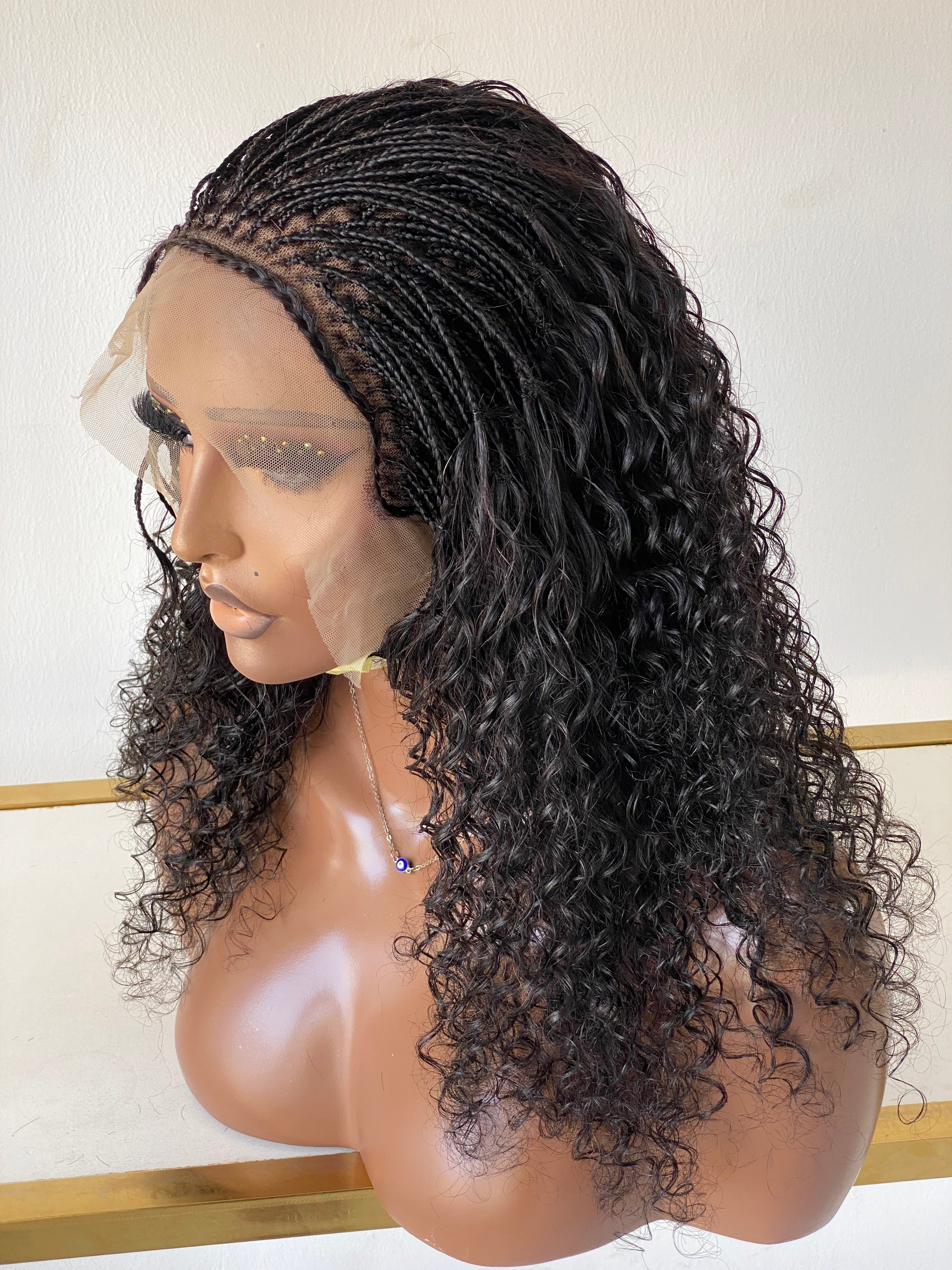 100% Human Hair Deep Wave Wig 100% Human Hair Deep Wave Wig