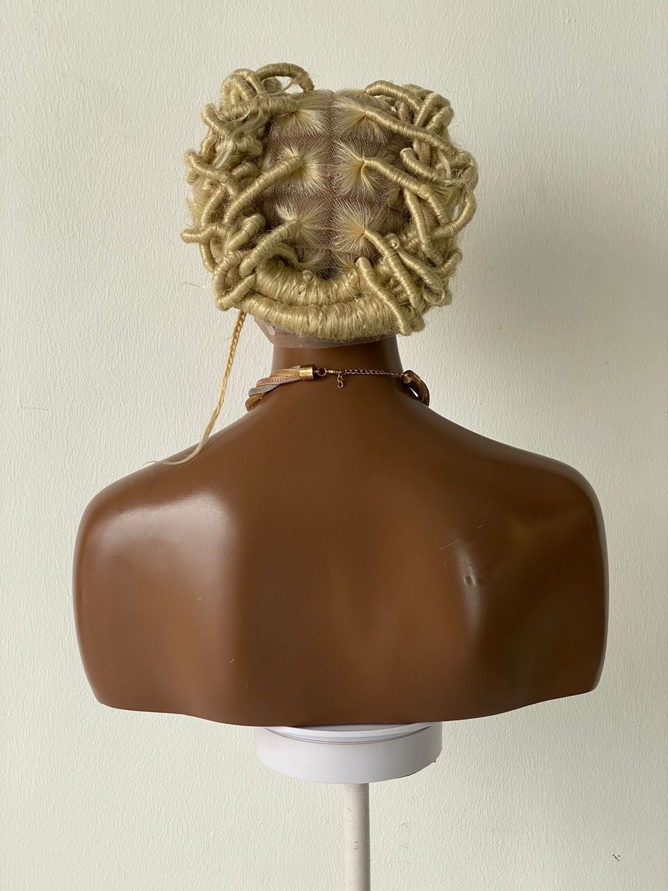 African Mother Urban Locs (Swiss Full Lace) Blond Color - Chosen African Mother Urban Locs (Swiss Full Lace) Blond Color - Chosen
