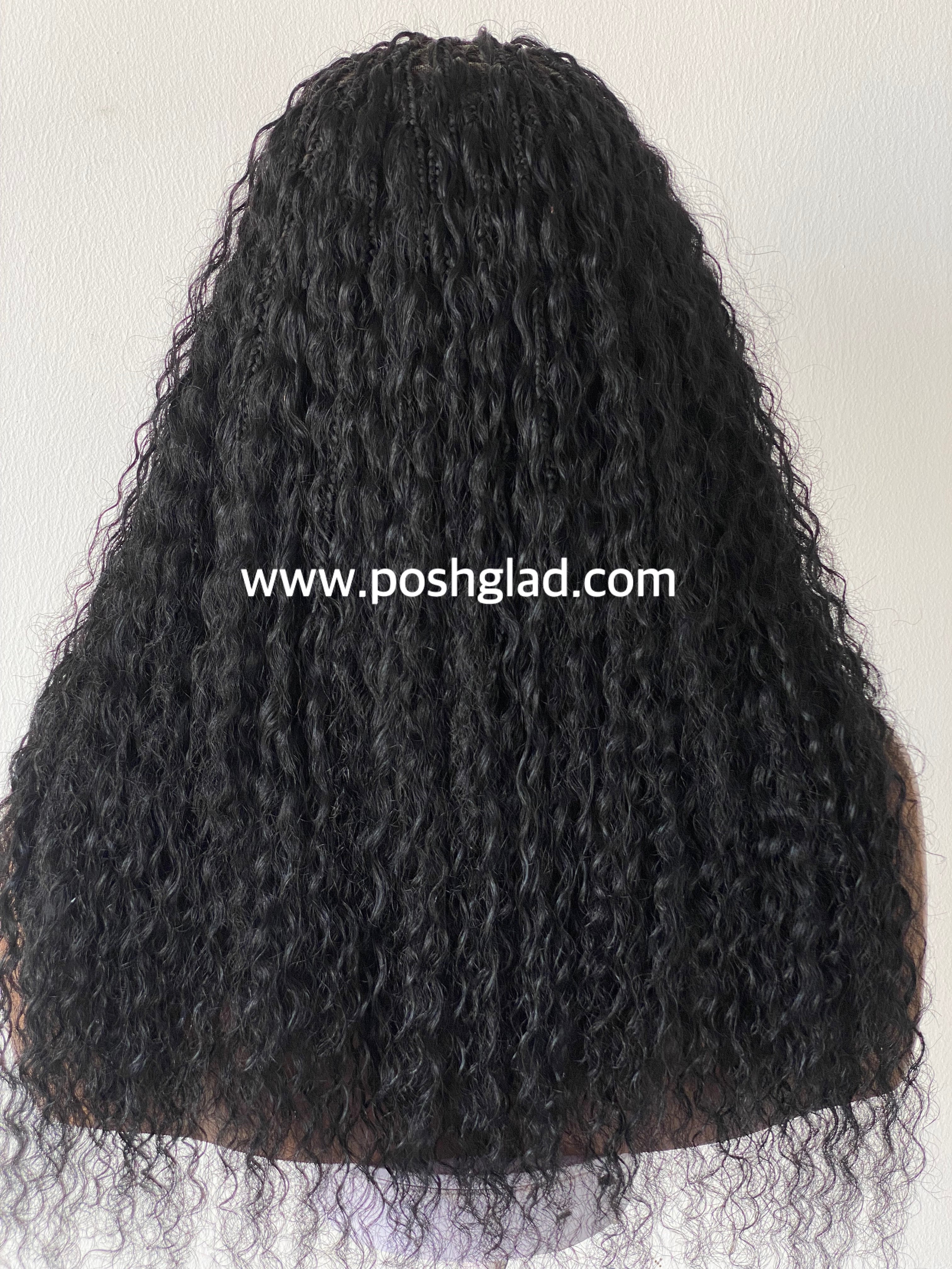 Bohemian Knotless (100% Raw human hair curls) - Tara-01 Bohemian Knotless (100% Raw human hair curls) - Tara-01