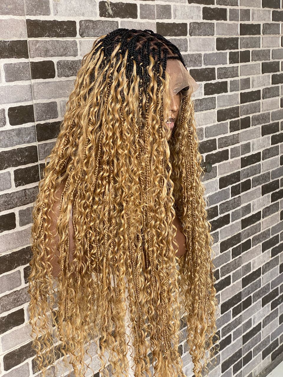 Bohemian Knotless (100% HD Human Hair Lace & Wavy Curls) Tara Collection Lux VIP Bohemian Knotless (100% HD Human Hair Lace & Wavy Curls) Tara Collection Lux VIP