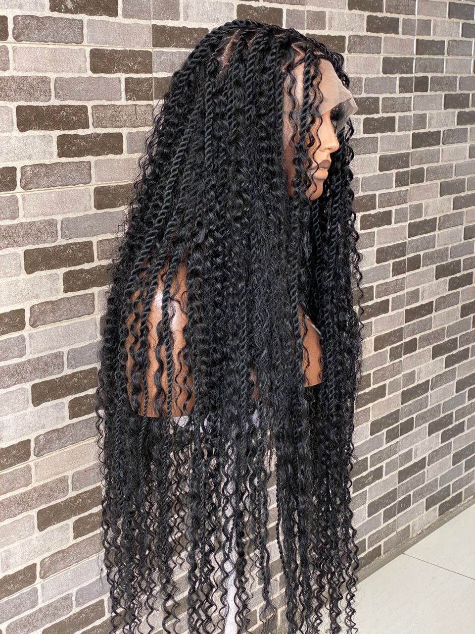 Senegalese bohemian -(100-% Humanhair curls (TARA Senegalese bohemian -(100-% Humanhair curls (TARA