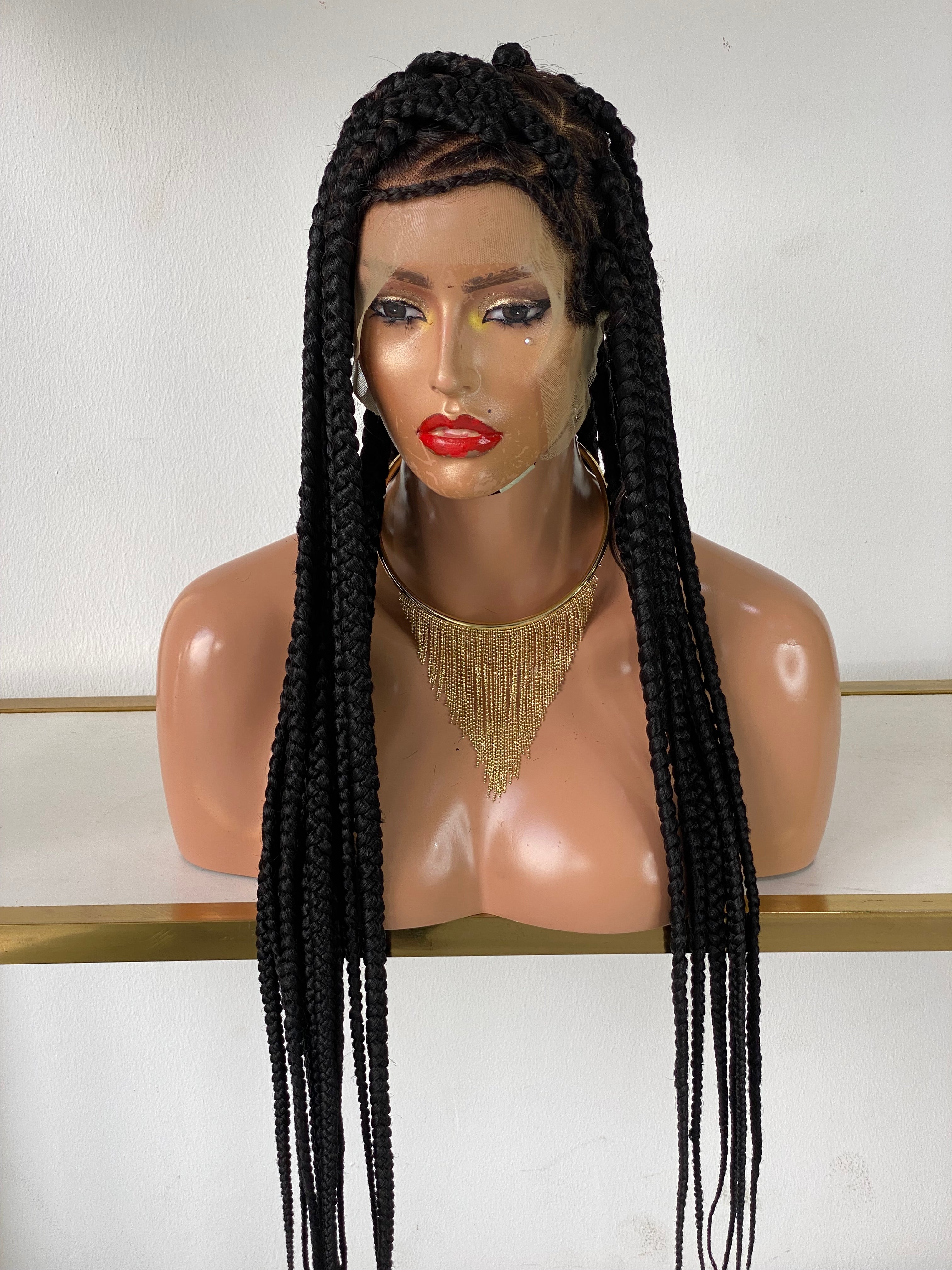 Ready to ship- Triangle braided wig Ready to ship- Triangle braided wig