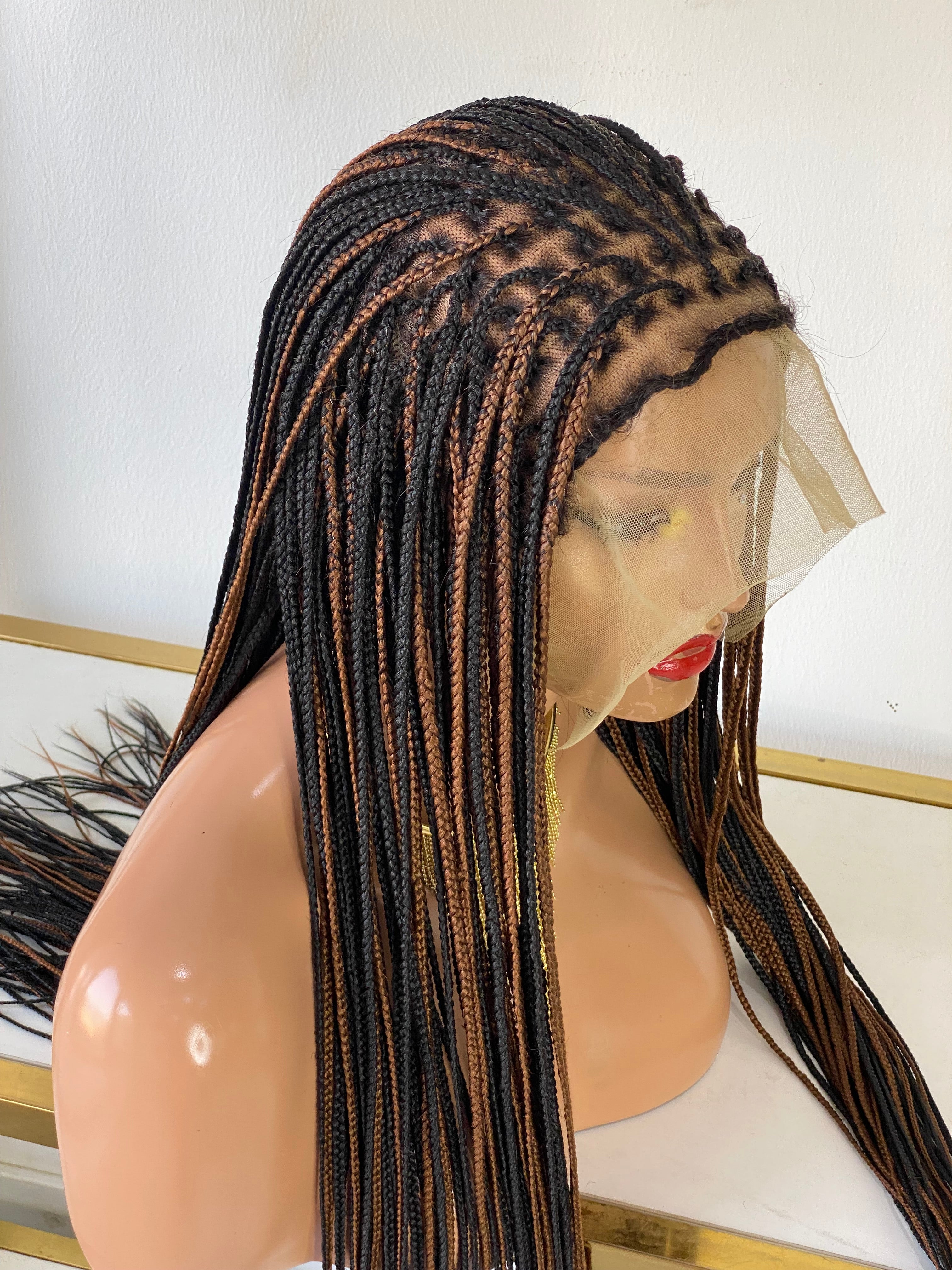 Ready To ship- Knotless Full lace Mix color Ready To ship- Knotless Full lace Mix color