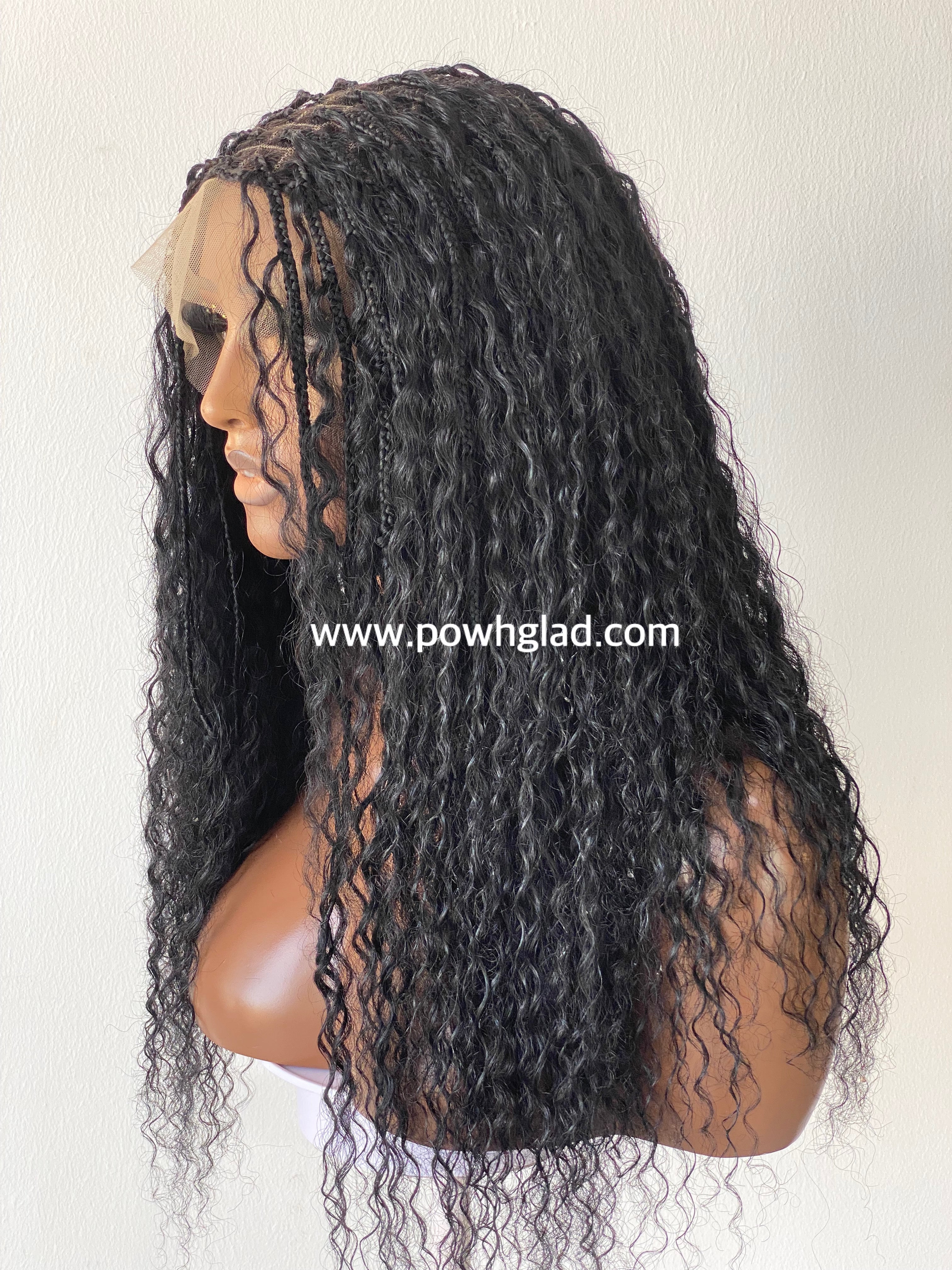 Bohemian Knotless (100% Raw human hair curls) - Tara-01 Bohemian Knotless (100% Raw human hair curls) - Tara-01