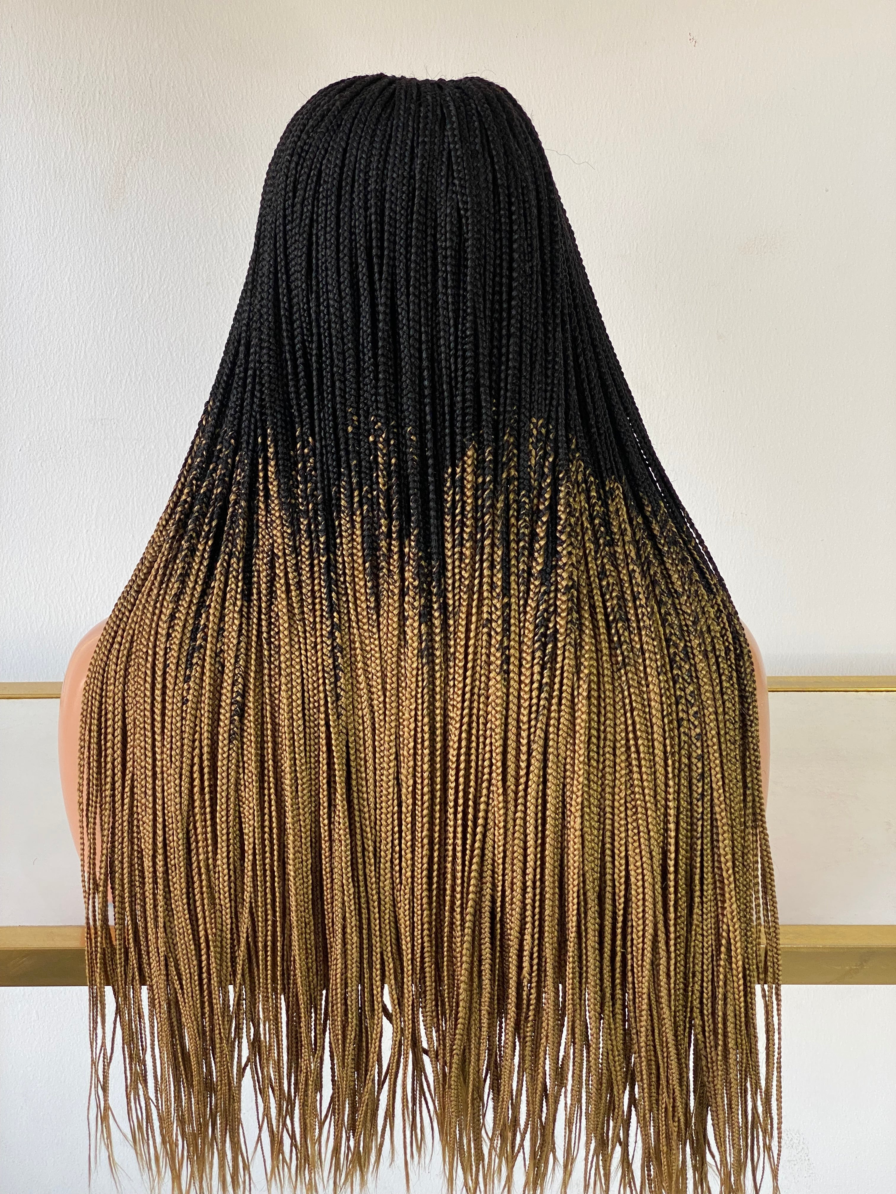 Ready to Ship - Tribal Cornrow Braided Wig (Closure Lace) Ready to Ship - Tribal Cornrow Braided Wig (Closure Lace)