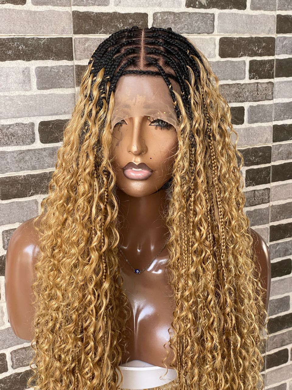 Bohemian Knotless (100% HD Human Hair Lace & Wavy Curls) Tara Collection Lux VIP Bohemian Knotless (100% HD Human Hair Lace & Wavy Curls) Tara Collection Lux VIP