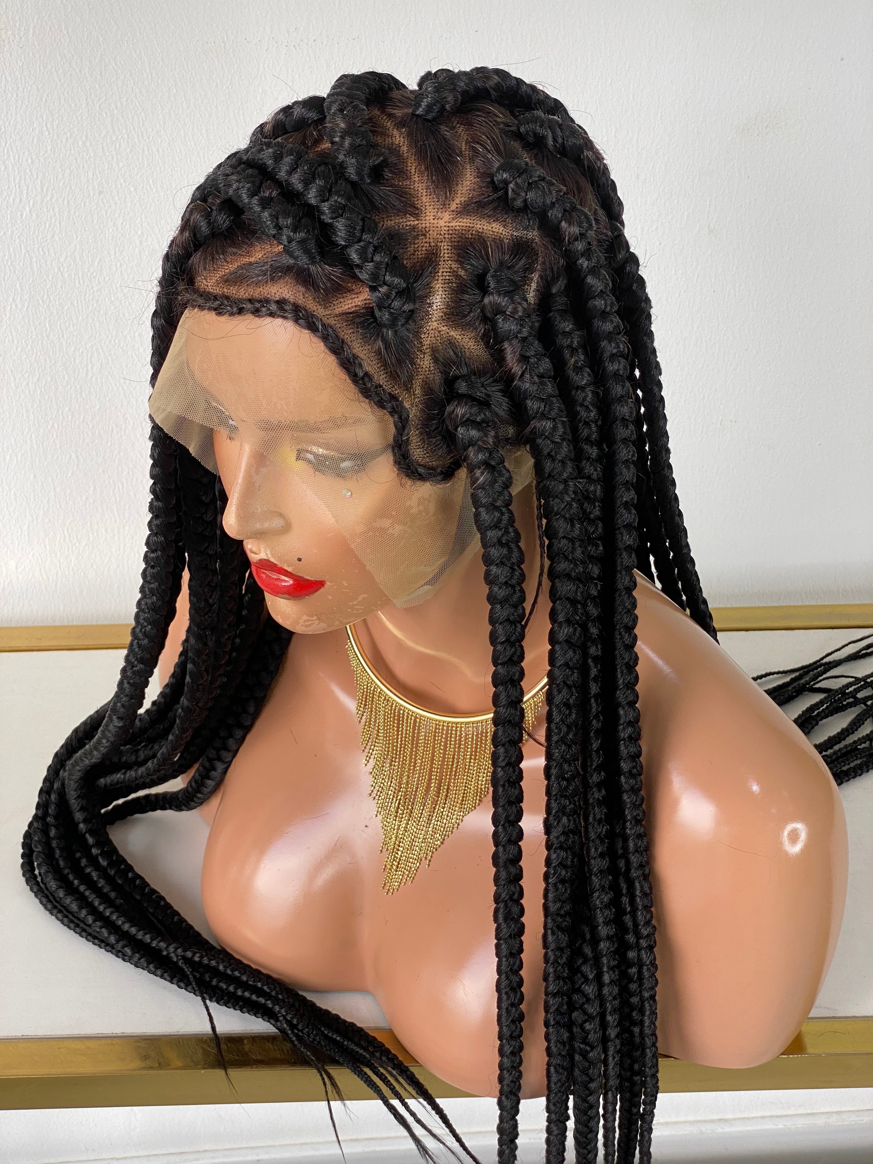 Ready to ship- Triangle braided wig Ready to ship- Triangle braided wig