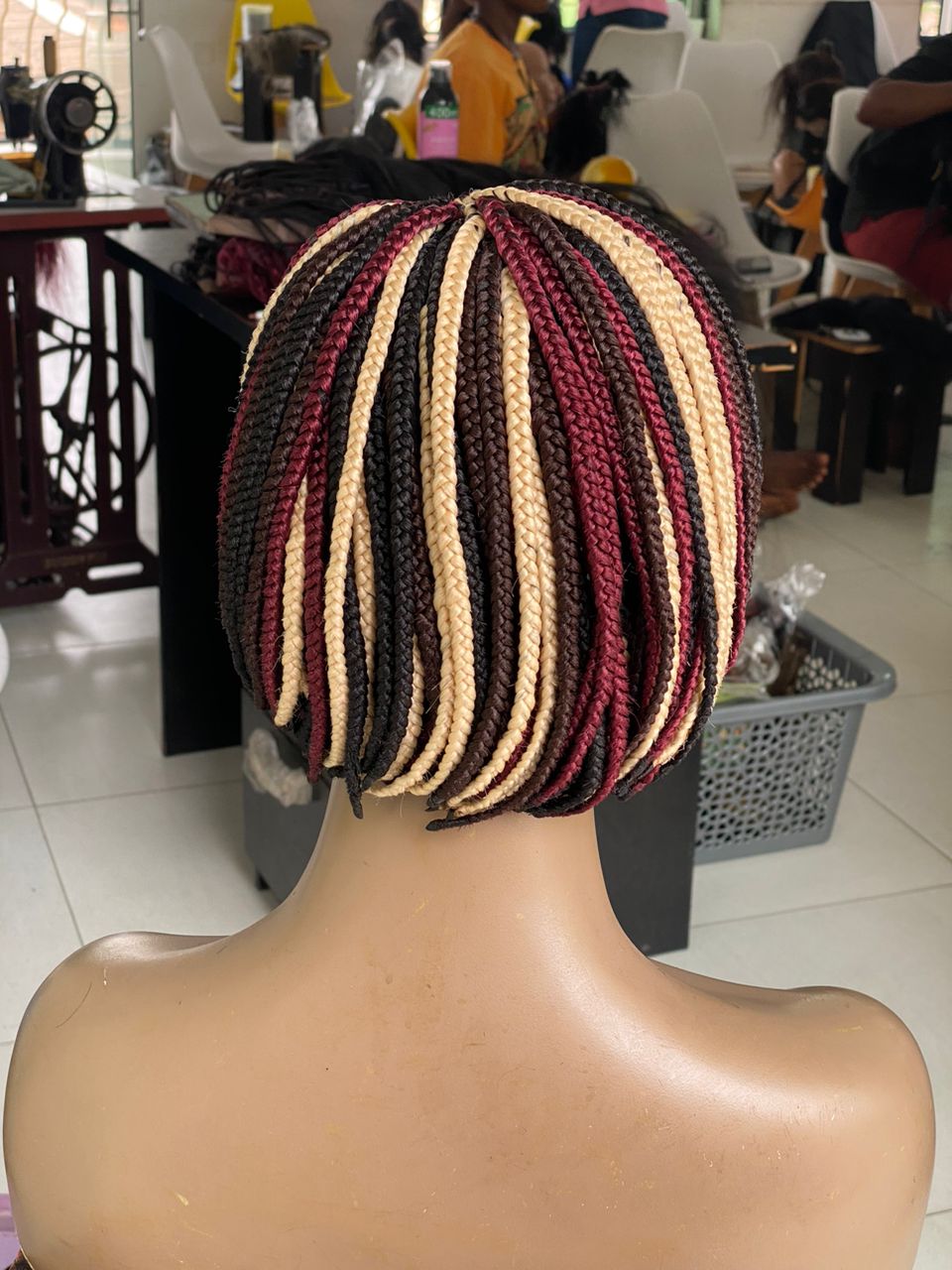 Bob Braided Wig - Lace Closure 4x4 - Destiny Bob Braided Wig - Lace Closure 4x4 - Destiny