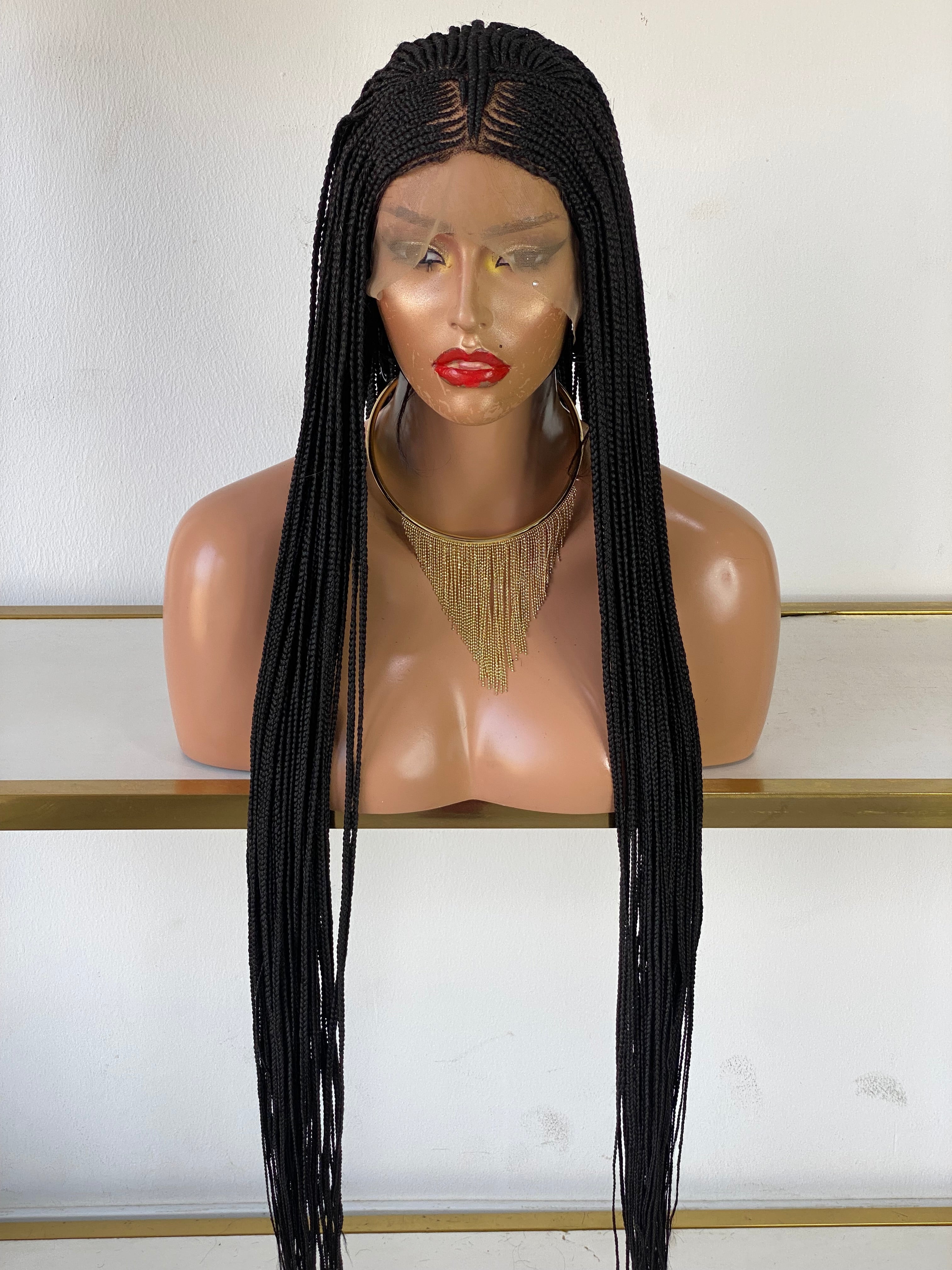 Ready To Ship - Tribal Cornrow Frontal Lace Wig Ready To Ship - Tribal Cornrow Frontal Lace Wig