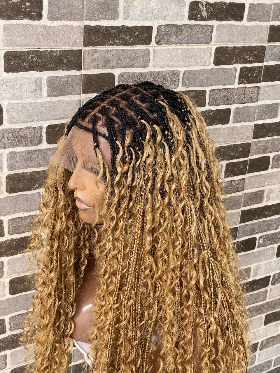 Bohemian Knotless (100% HD Human Hair Lace & Wavy Curls) Tara Collection Lux VIP Bohemian Knotless (100% HD Human Hair Lace & Wavy Curls) Tara Collection Lux VIP