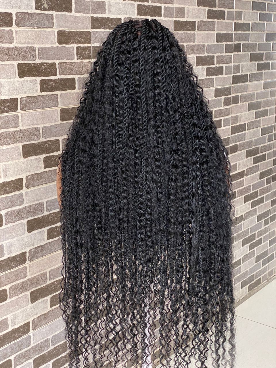 Senegalese bohemian -(100-% Humanhair curls (TARA Senegalese bohemian -(100-% Humanhair curls (TARA