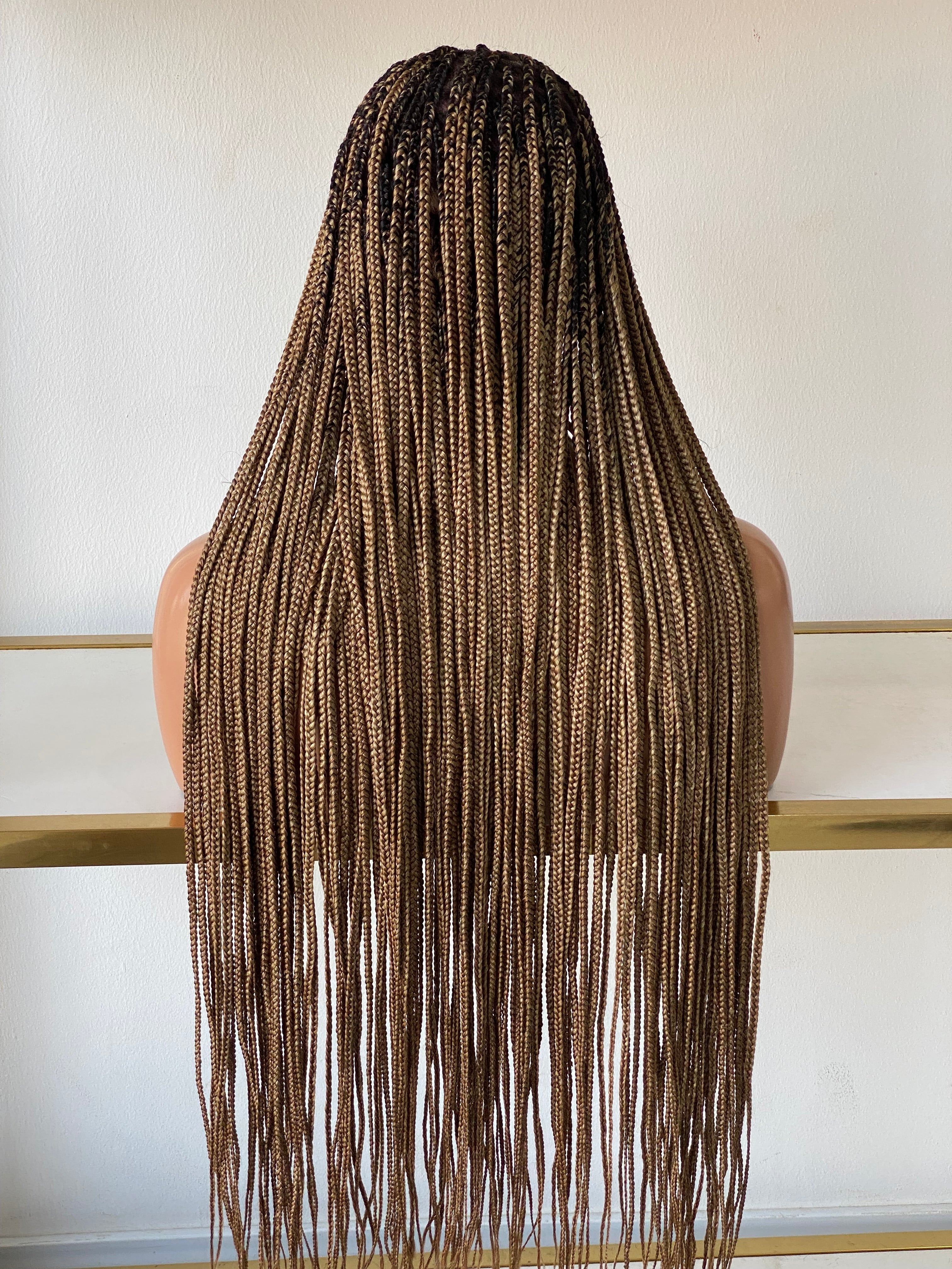 Ready to Ship- Knotless Full lace braided wigs Ready to Ship- Knotless Full lace braided wigs