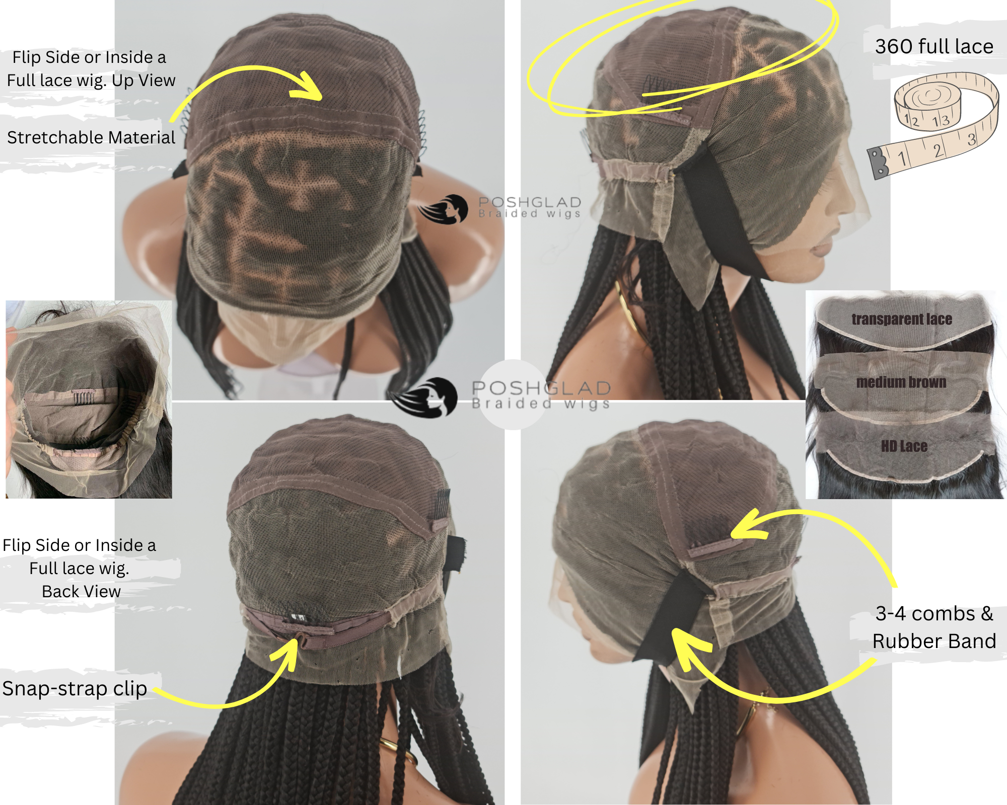 Beyoncé Knotless Braid Wig (Ready To Ship) Full Lace, Glueless Beyoncé Knotless Braid Wig (Ready To Ship) Full Lace, Glueless