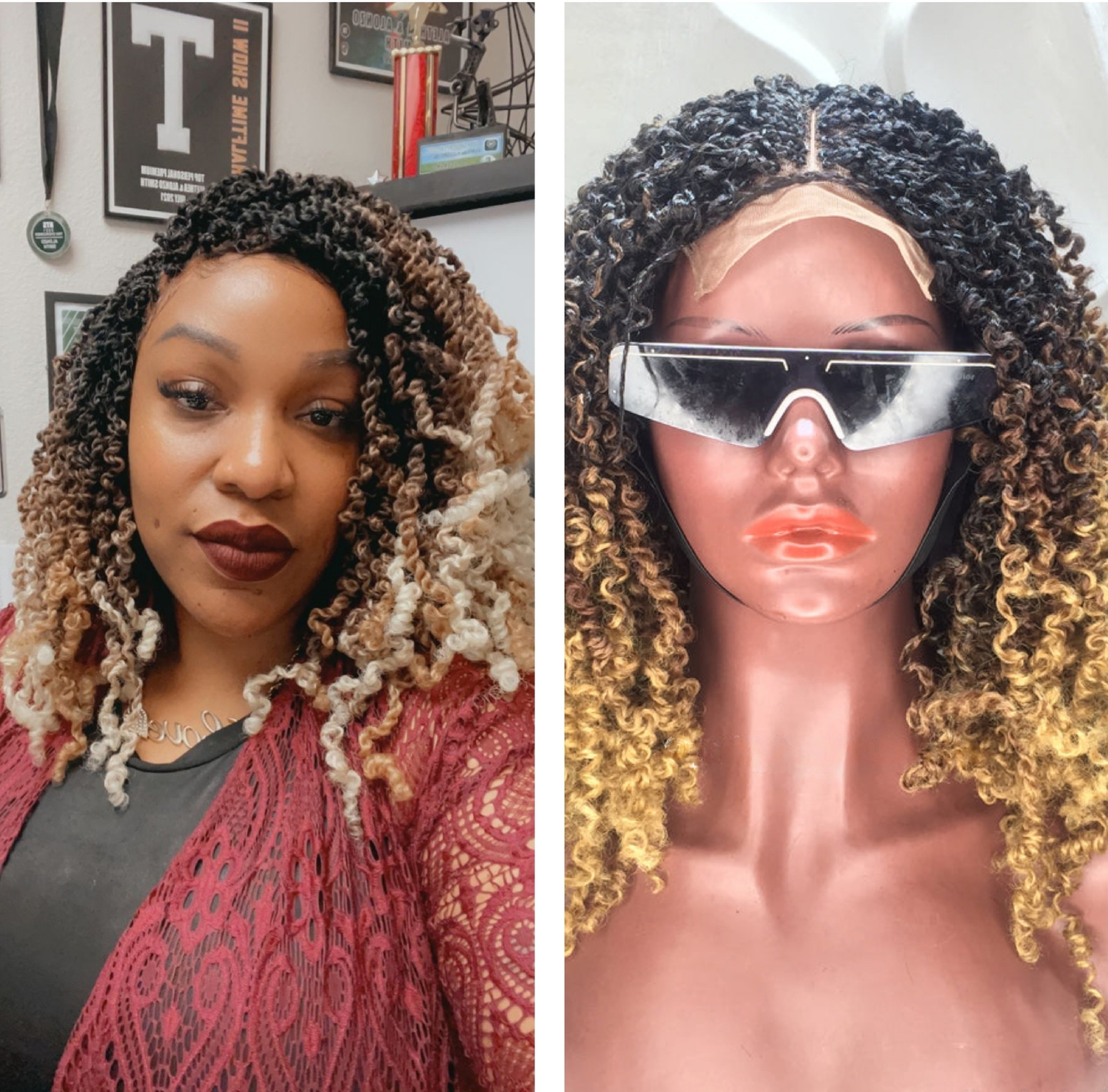 Spring Twist Wig In 4 By 4 Closure - Olabisi Spring Twist Wig In 4 By 4 Closure - Olabisi