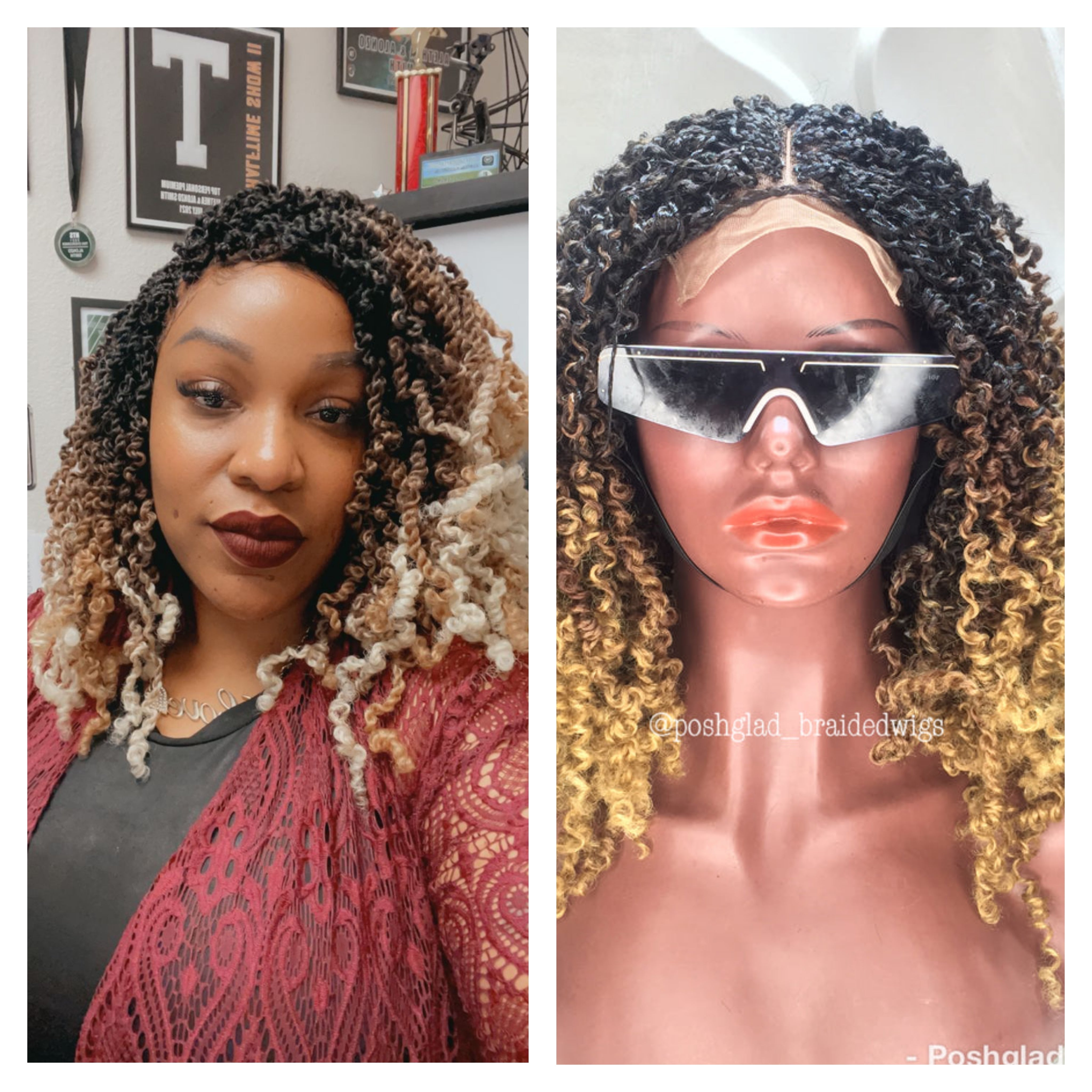 Spring Twist Wig In 4 By 4 Closure - Olabisi Spring Twist Wig In 4 By 4 Closure - Olabisi