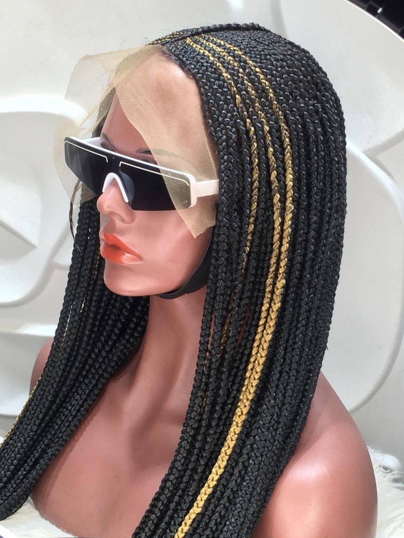 Cornrow Braid Wig - 13x4 Lace Frontal - Emma Cornrow Braid Wig - 13x4 Lace Frontal - Emma