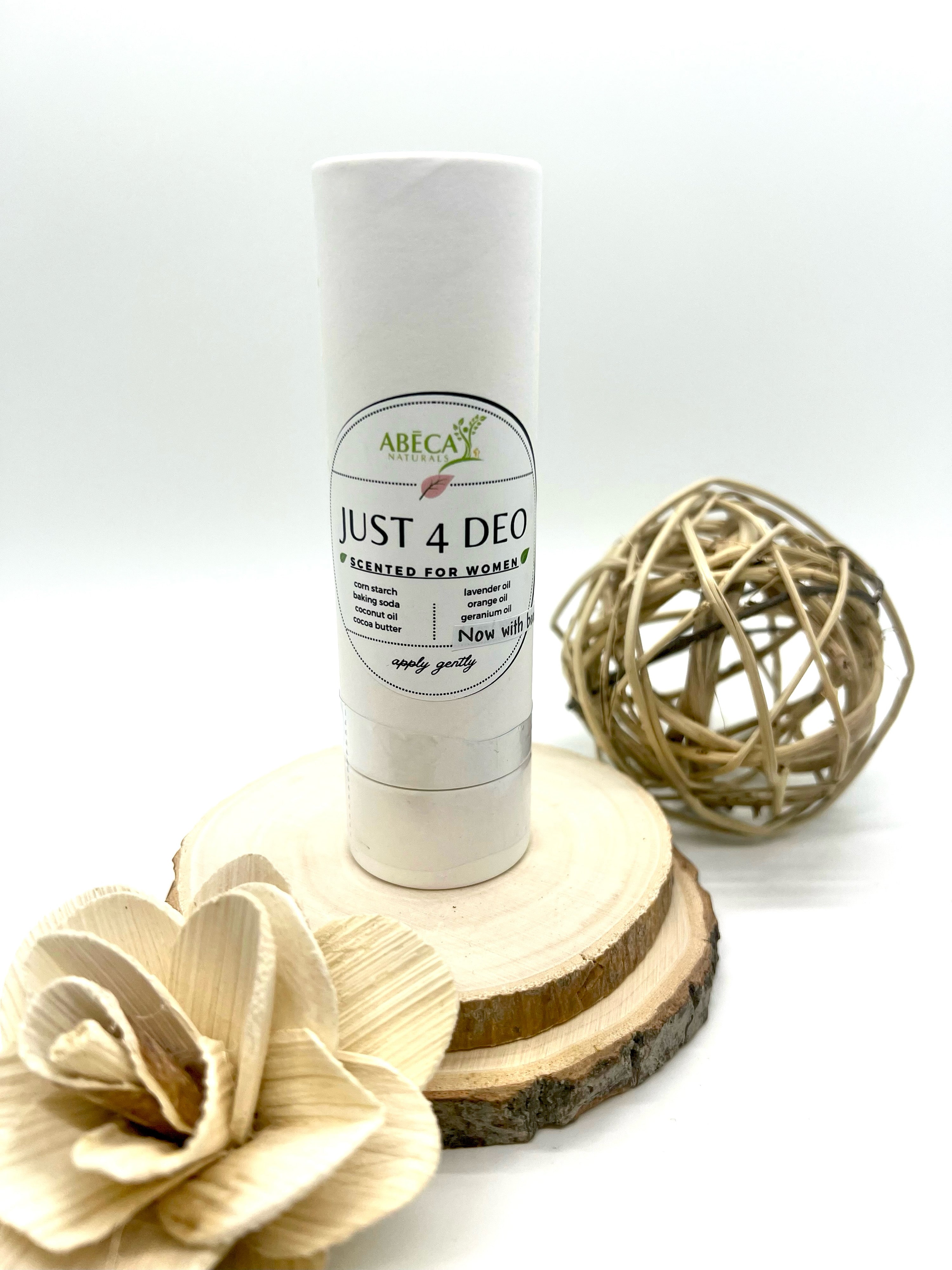 Just 4: Natural Deodorant Stick Just 4: Natural Deodorant Stick
