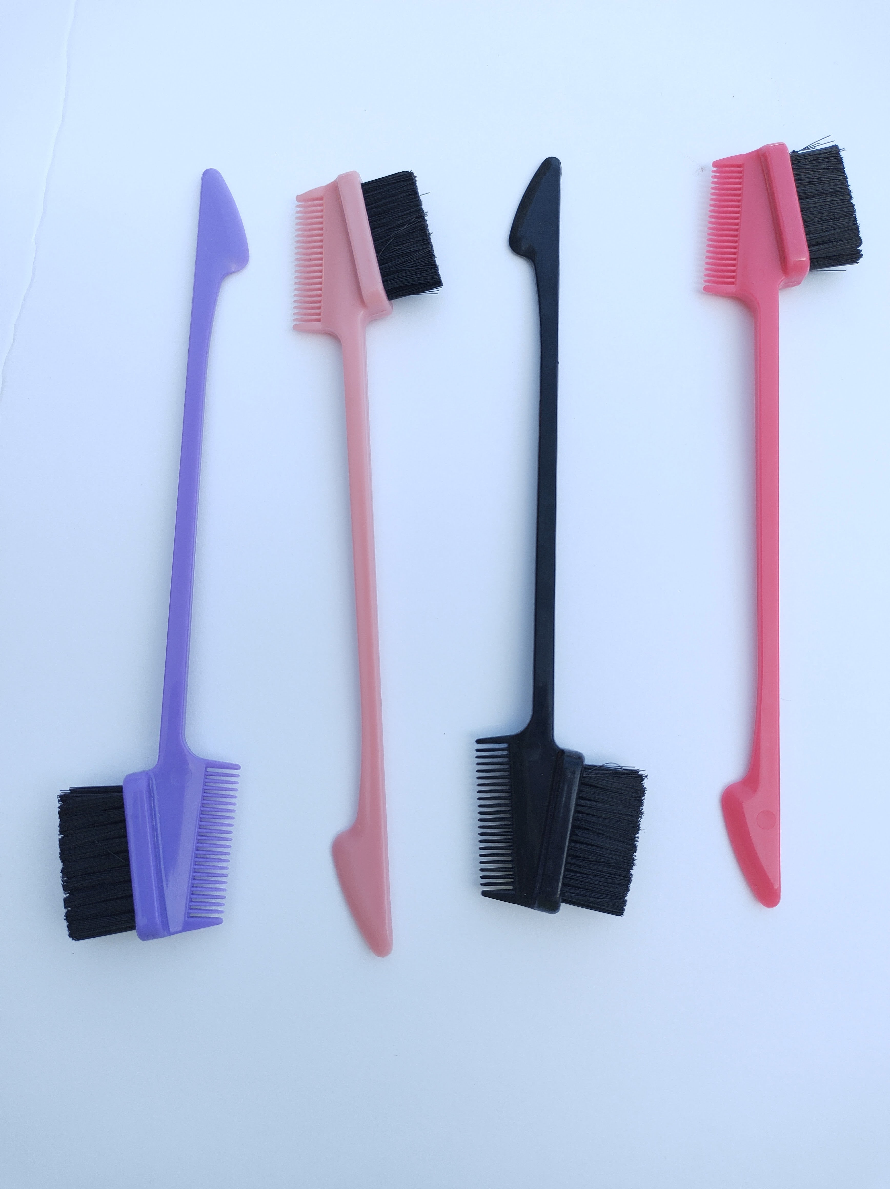 3-in-1 Double-Sided Edge Control Hair Brush 3-in-1 Double-Sided Edge Control Hair Brush