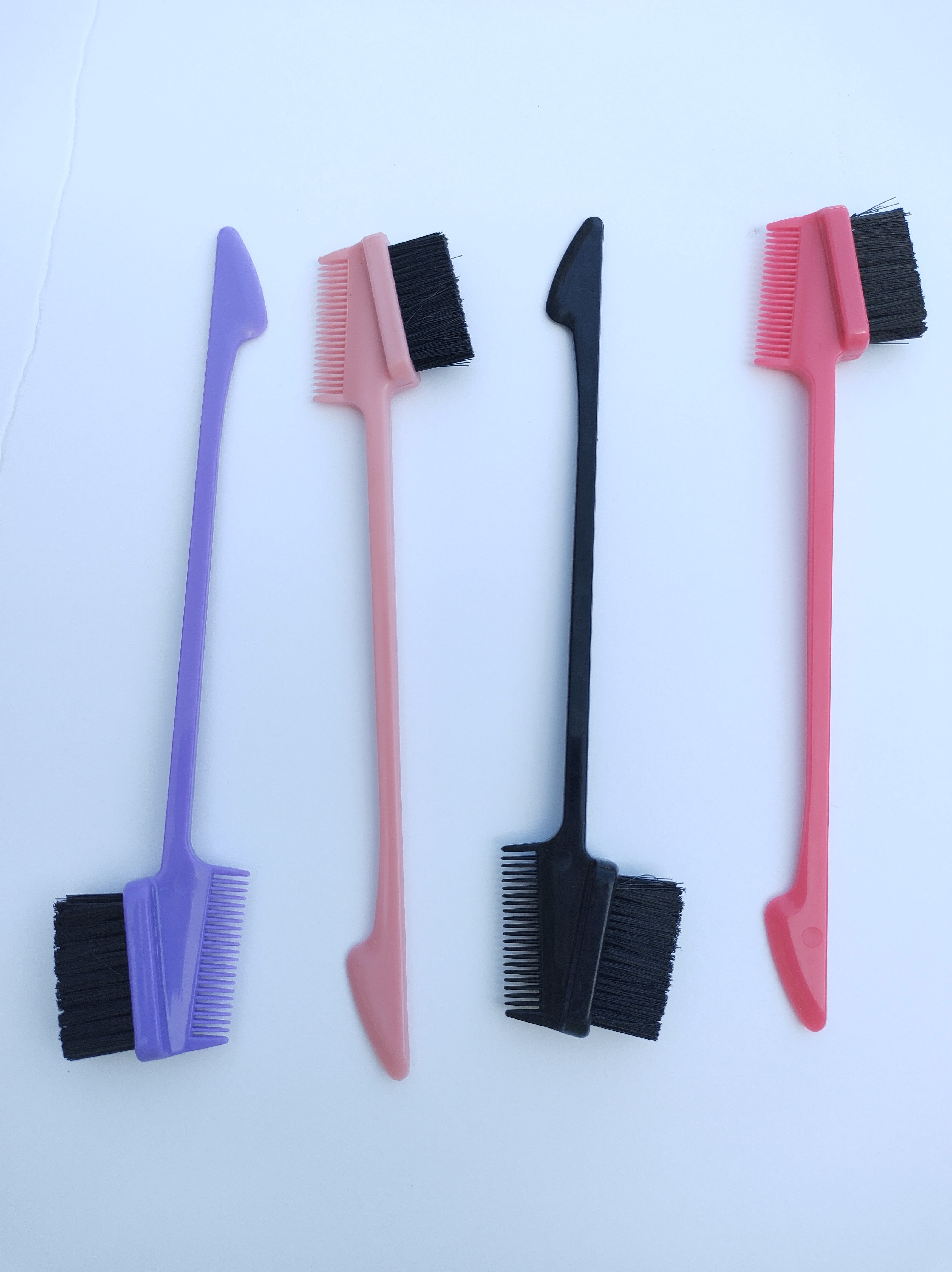 3-in-1 Double-Sided Edge Control Hair Brush 3-in-1 Double-Sided Edge Control Hair Brush