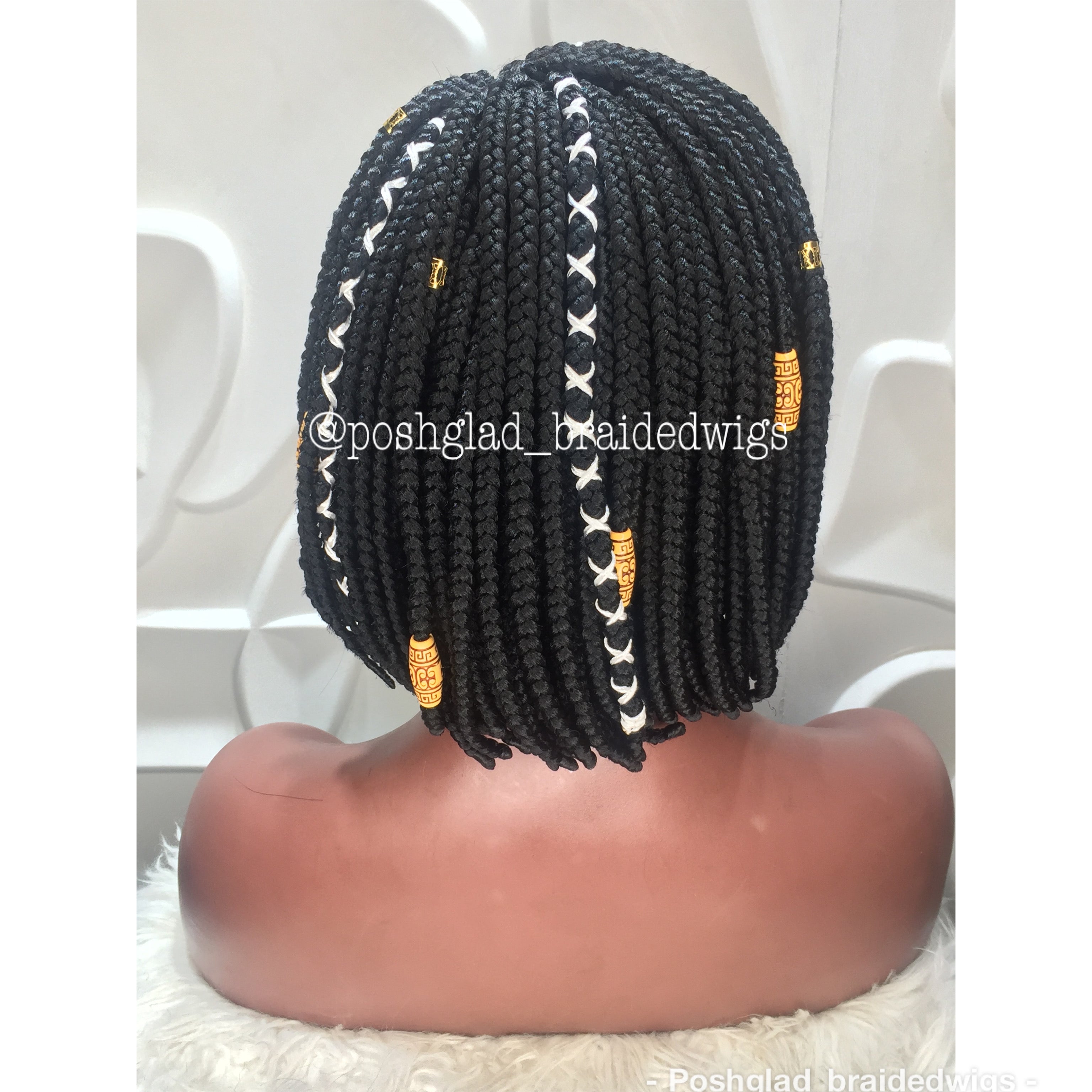Bob Braided Wig - Lace Closure 4x4 - Destiny Bob Braided Wig - Lace Closure 4x4 - Destiny