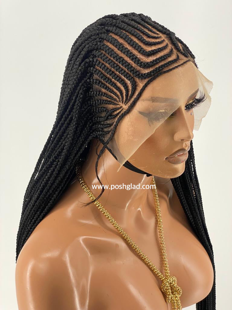 Cornrow Braid Wig Cornrow Braid Wig