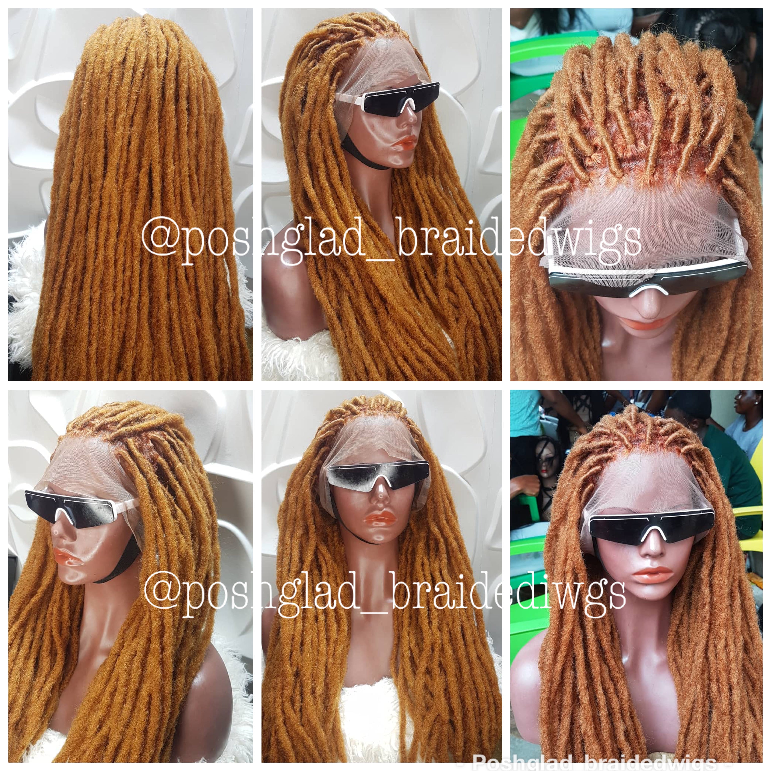 Faux Locs Wig - Boho Locs Color 30 - Shennel Faux Locs Wig - Boho Locs Color 30 - Shennel