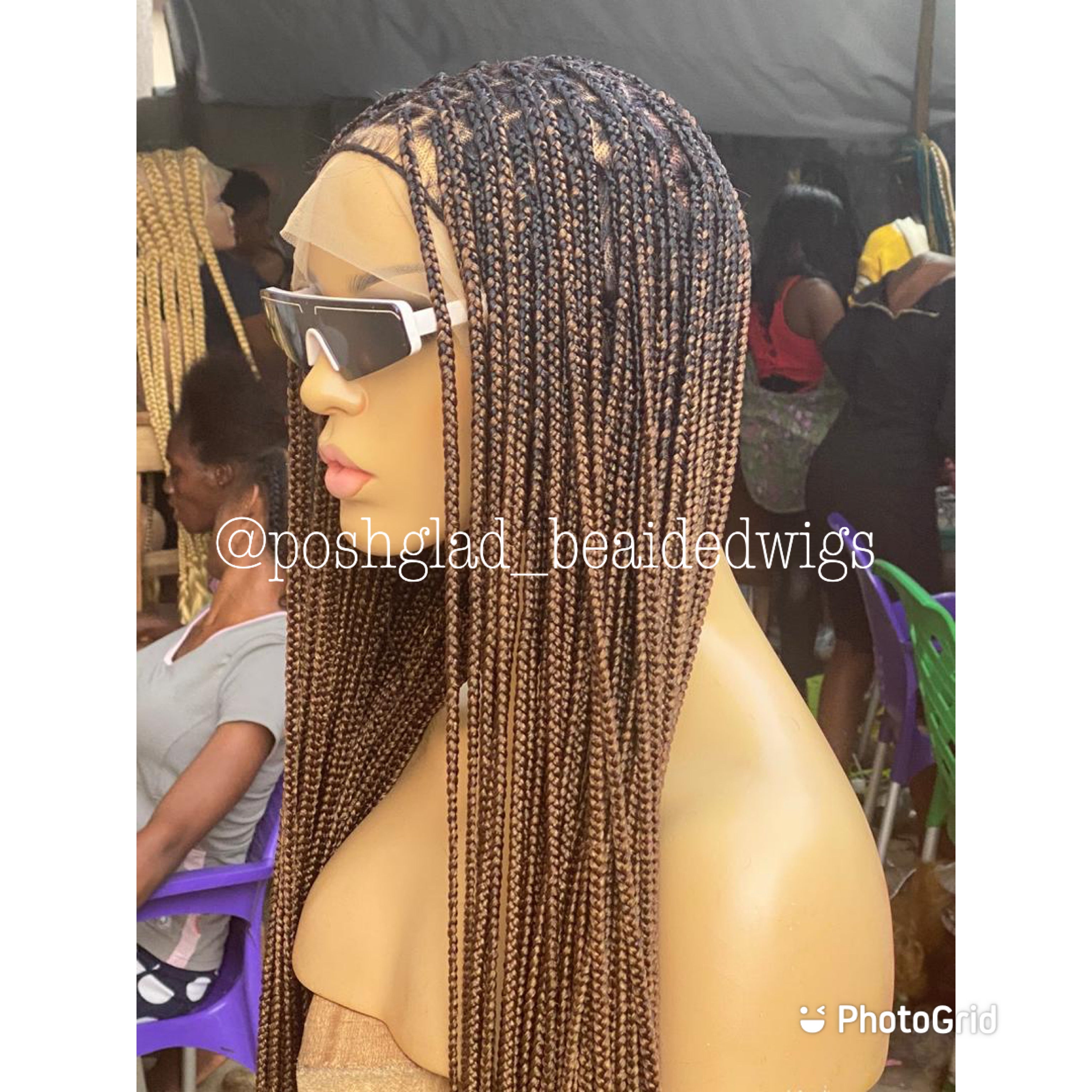Beyoncé Honey Blonde Knotless Braid Wig Beyoncé Honey Blonde Knotless Braid Wig