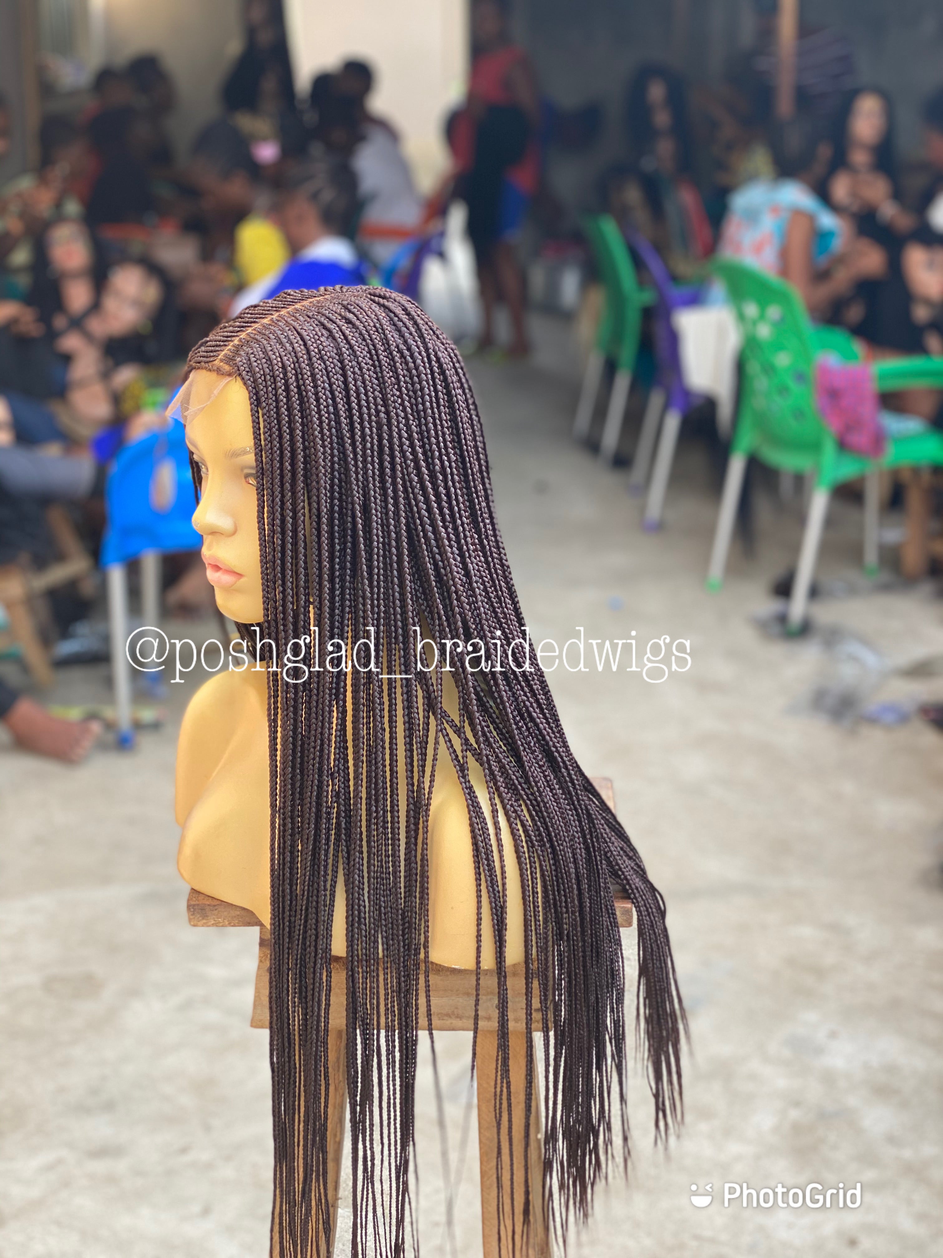 Cornrow Braid Wig Cornrow Braid Wig