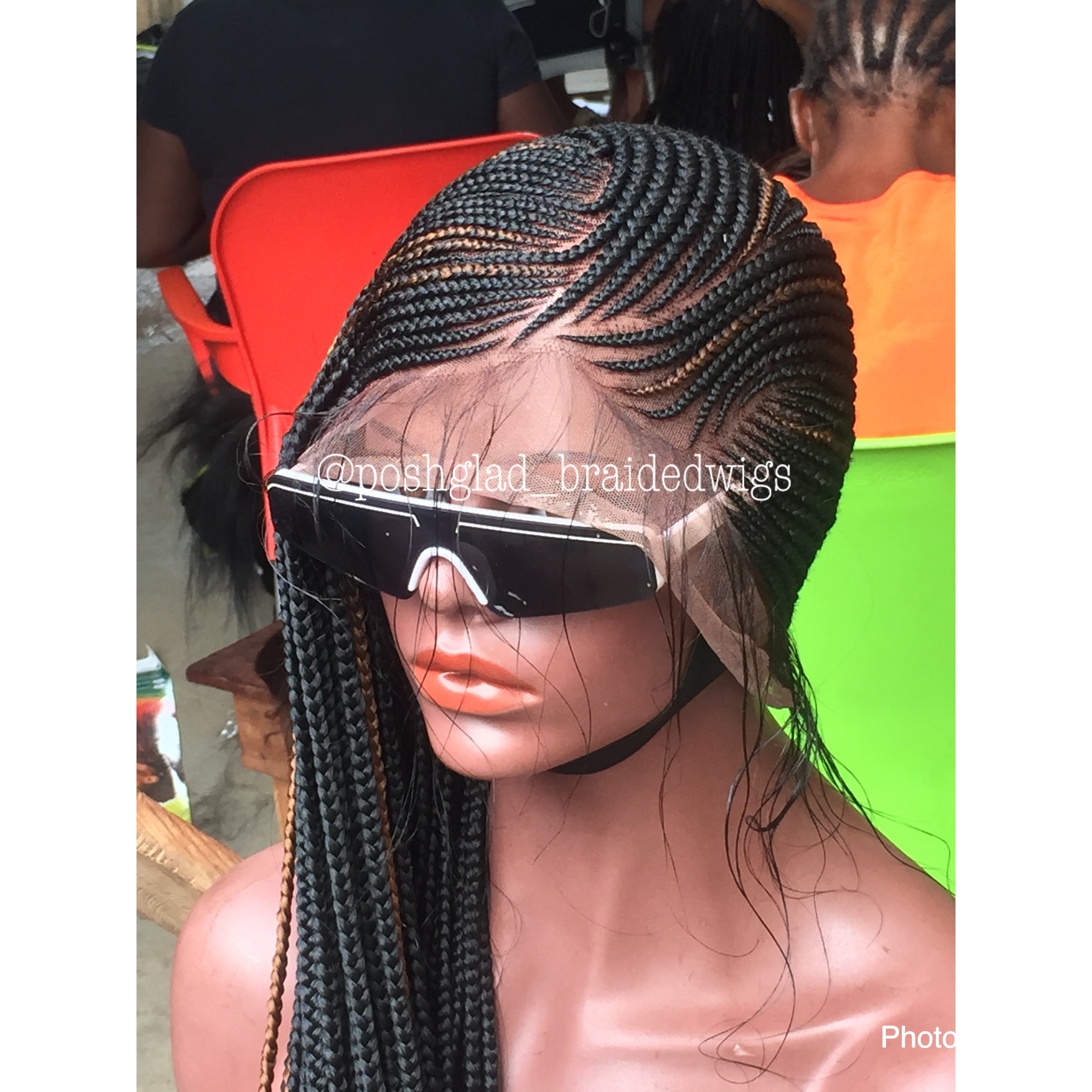 Cornrow Braid Wig - Full Lace - Abiona Lemonade Cornrow Braid Wig - Full Lace - Abiona Lemonade