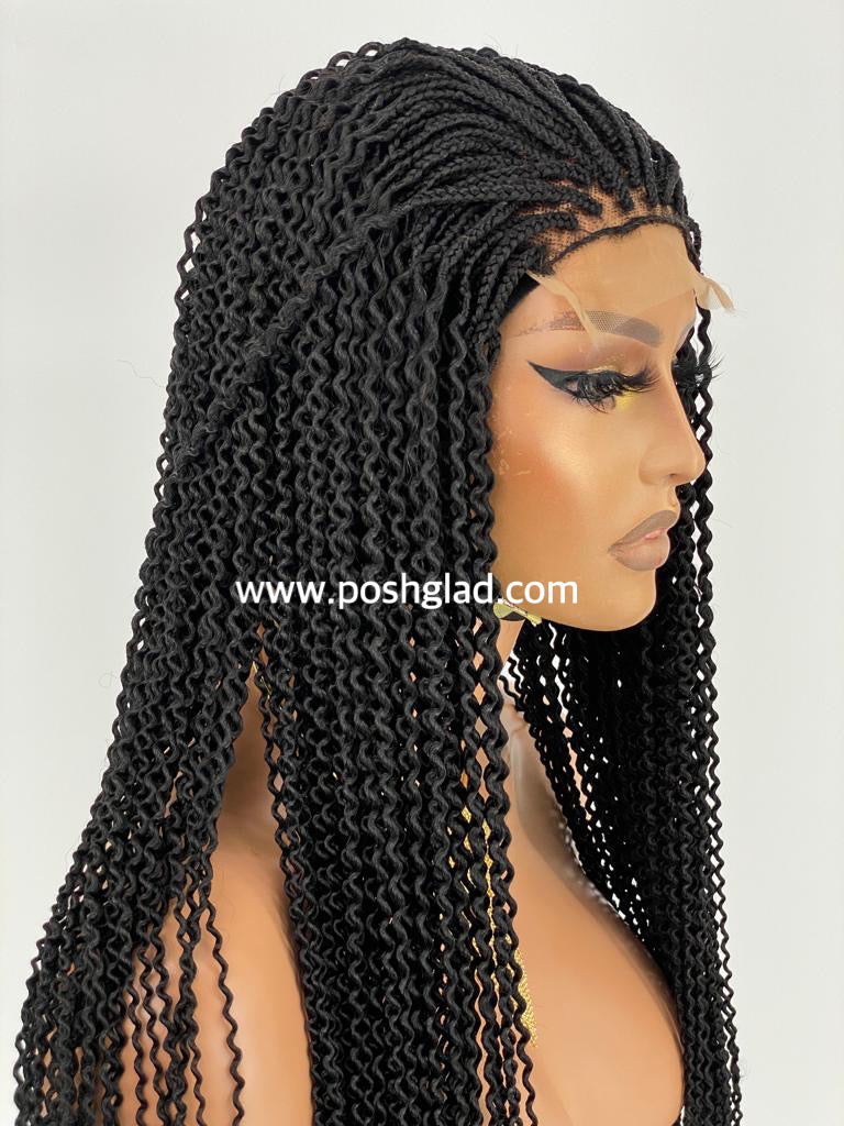 Watermelon Twist Braid - Lace Closure 4x4 - Oluchi Watermelon Twist Braid - Lace Closure 4x4 - Oluchi
