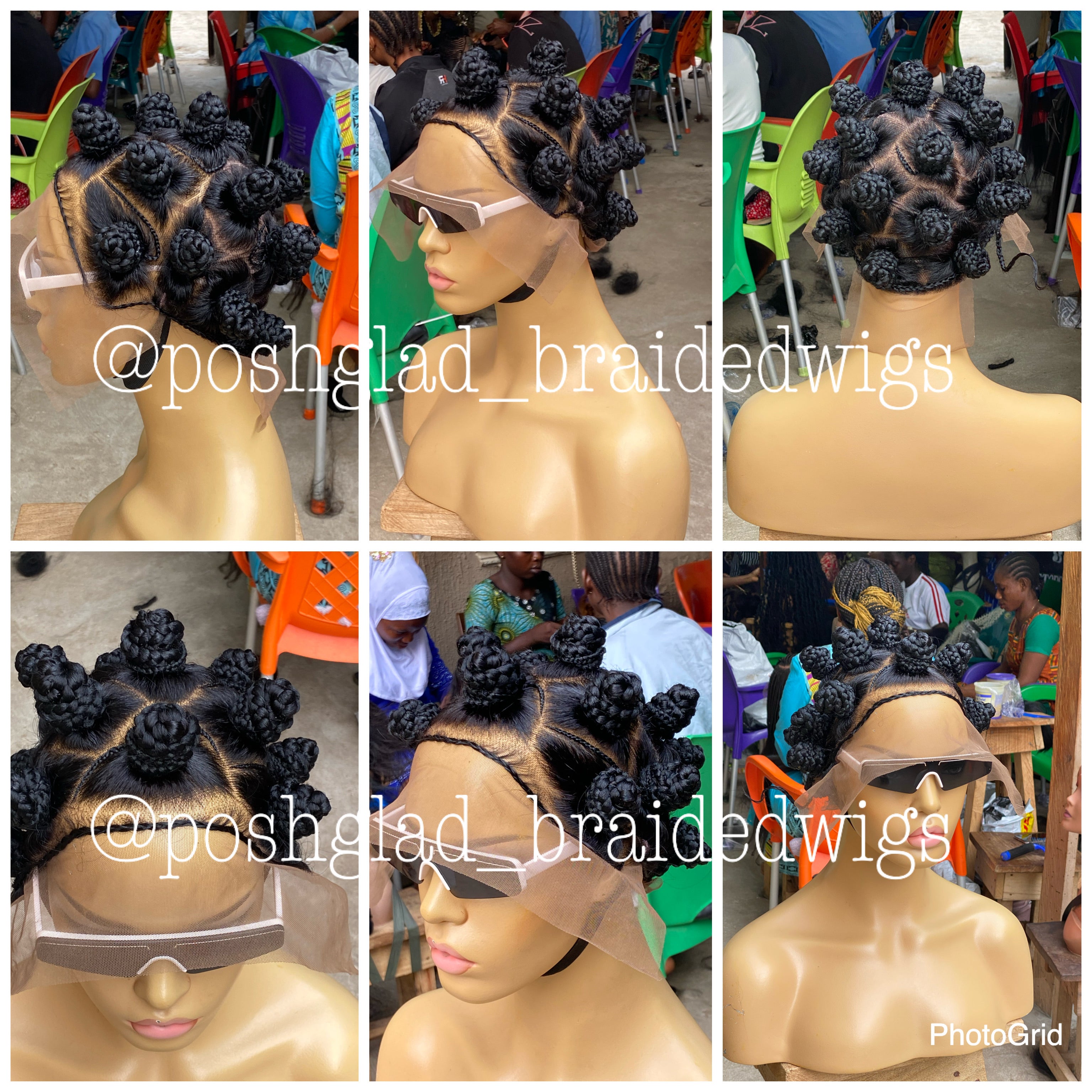 Bantu Knots Wig Bantu Knots Wig