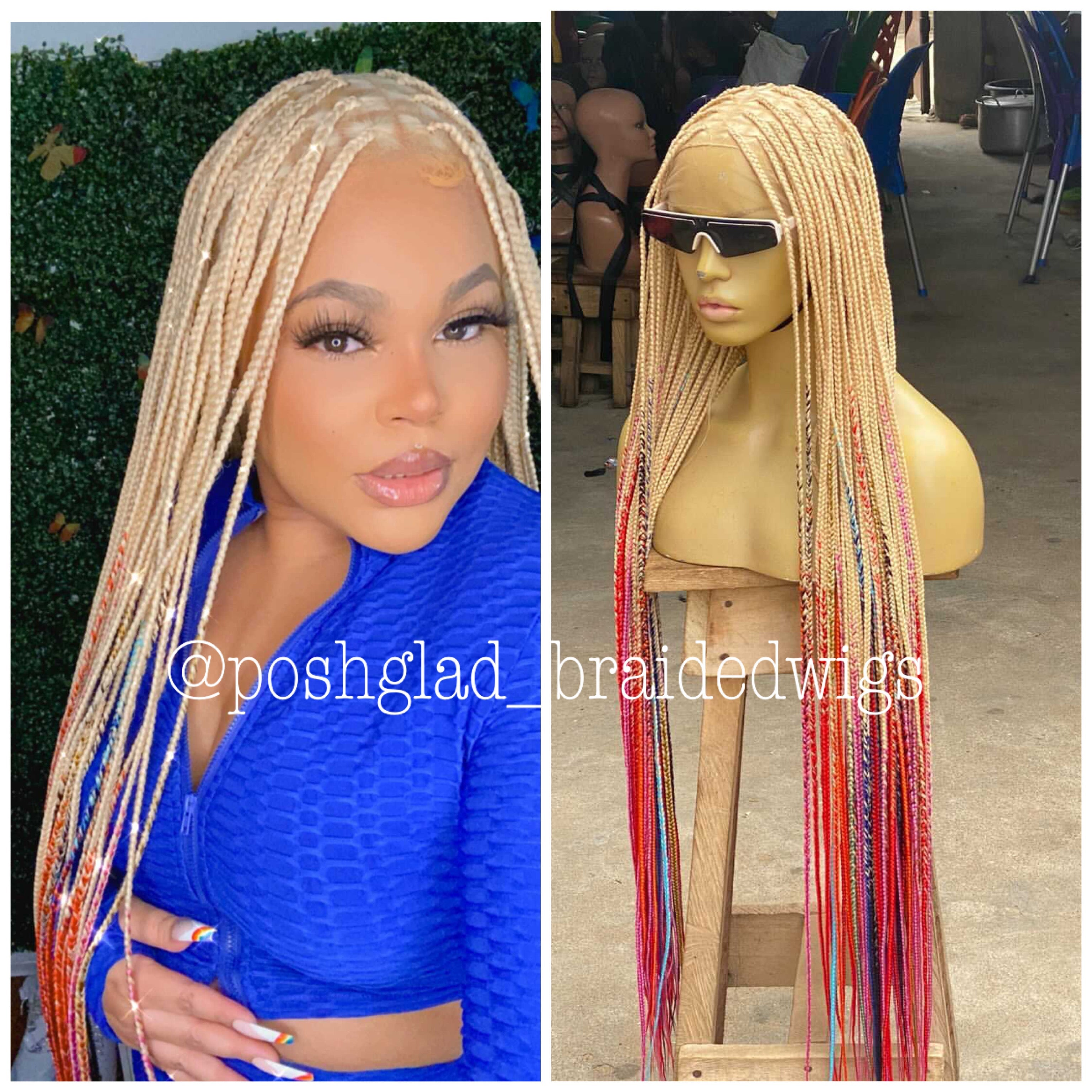 Knotless Braid - Blonde - Lil Kim Knotless Braid - Blonde - Lil Kim