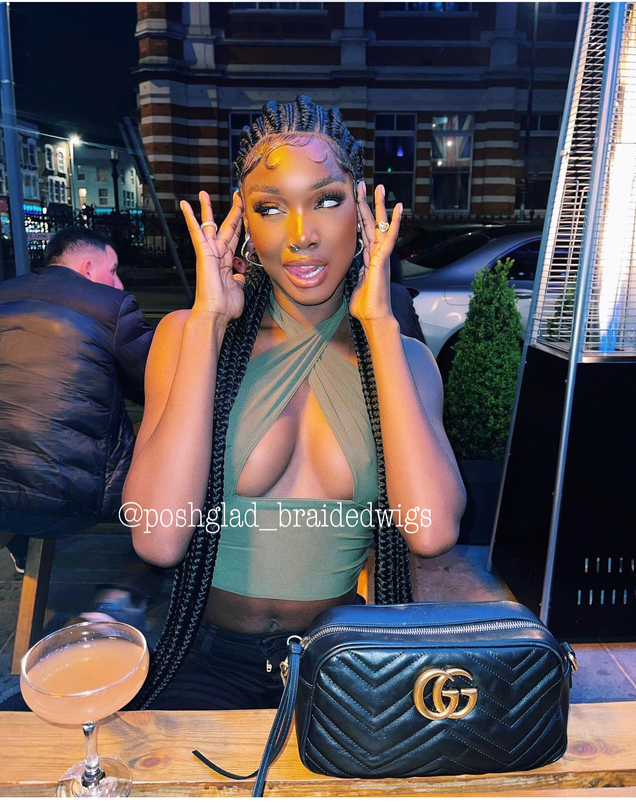 Feed-In Braid Cornrow Wig - Altou Feed-In Braid Cornrow Wig - Altou