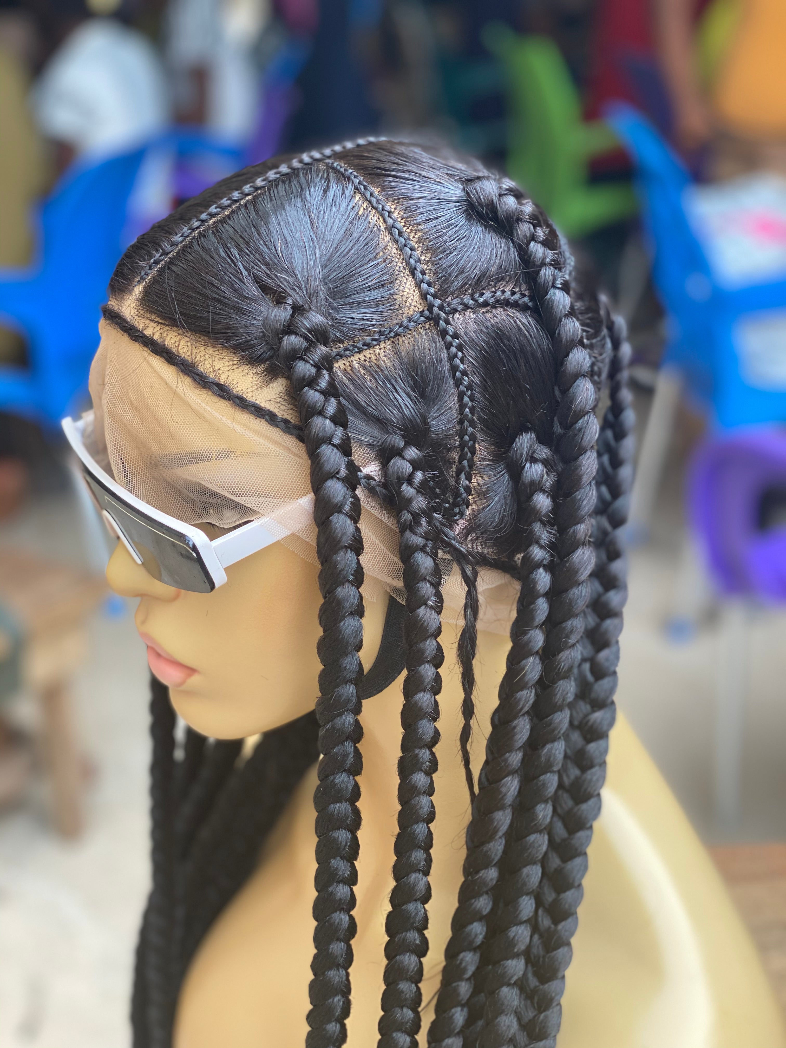 Large Jumbo Knotless Braid Wig Large Jumbo Knotless Braid Wig