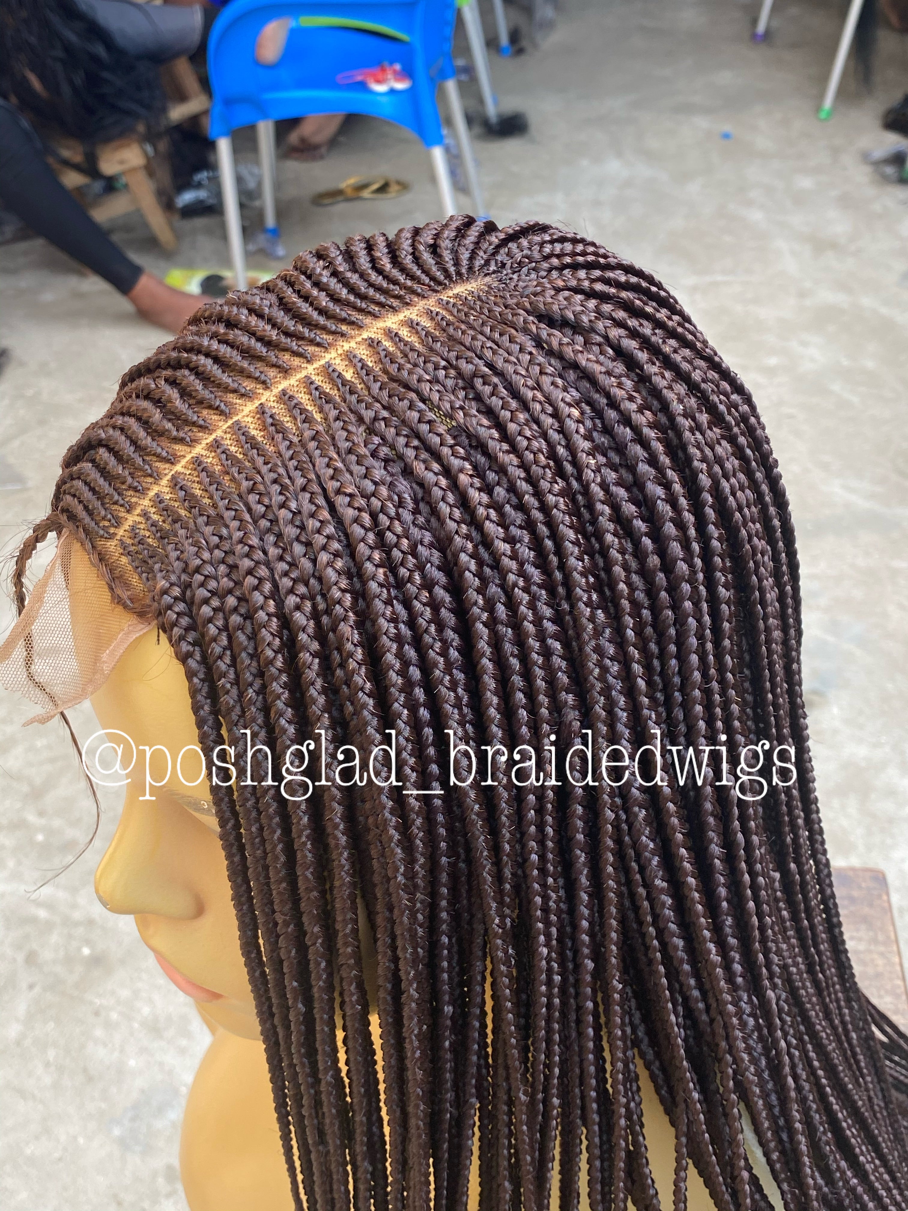 Cornrow Braid Wig Cornrow Braid Wig