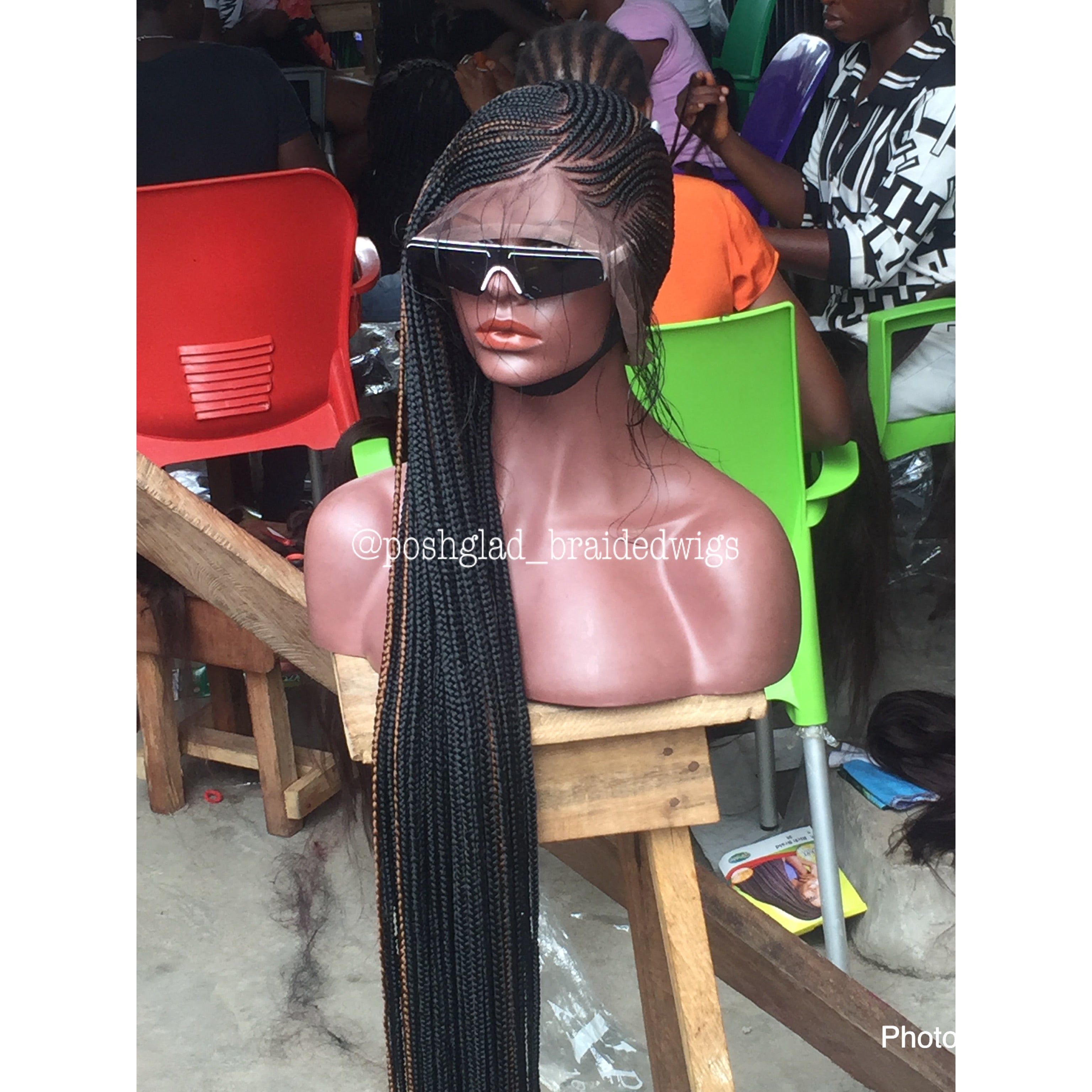 Cornrow Braid Wig - Full Lace - Abiona Lemonade Cornrow Braid Wig - Full Lace - Abiona Lemonade