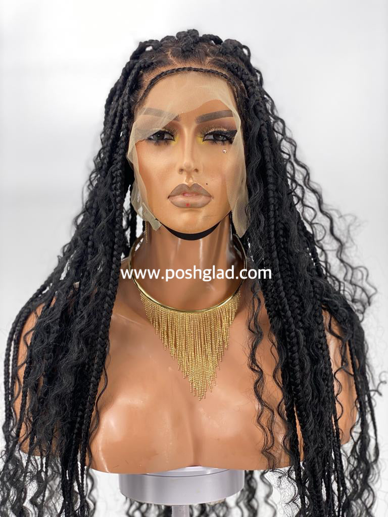 Goddess Jumbo Box Braid Wig - Orbree Goddess Jumbo Box Braid Wig - Orbree