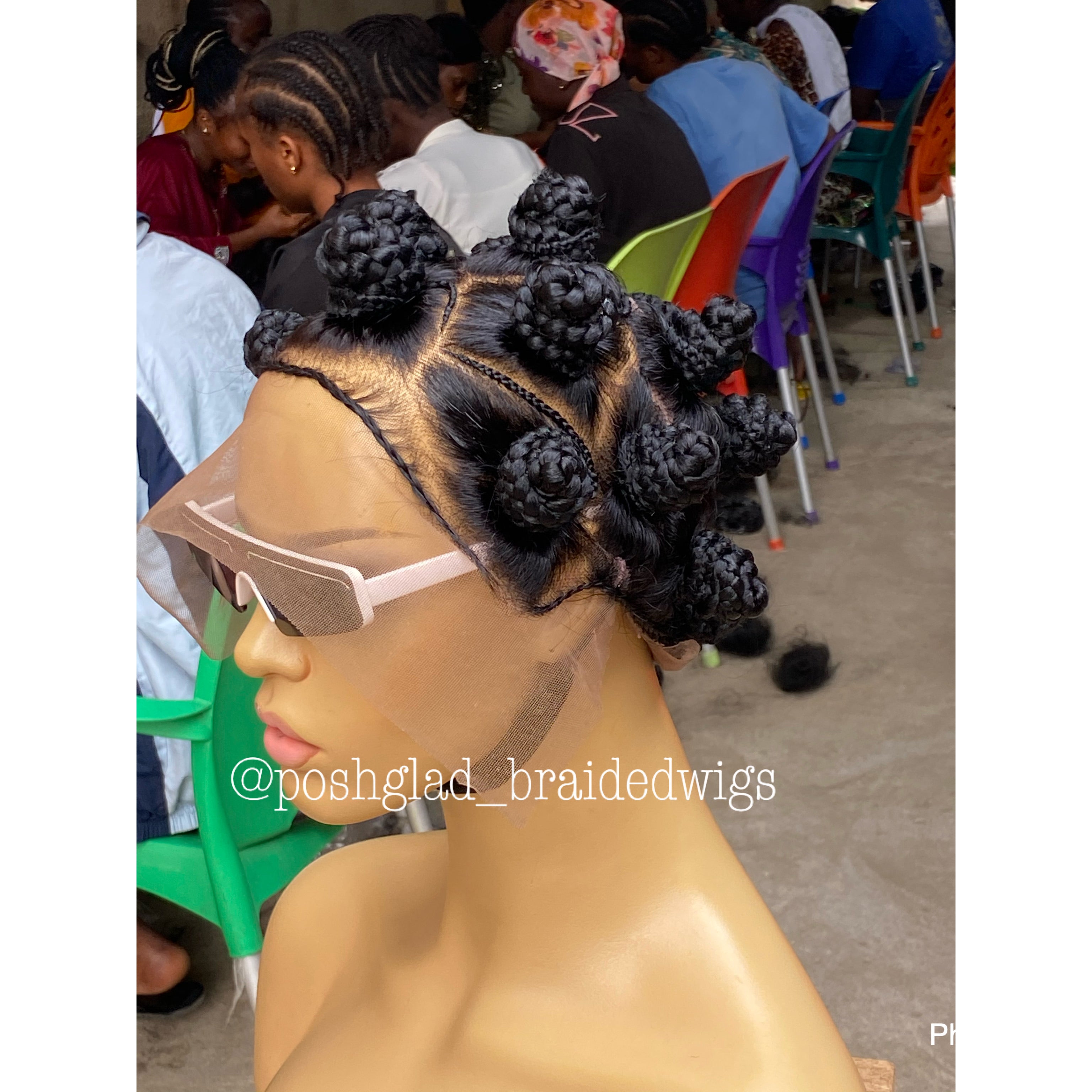 Bantu Knots Wig Bantu Knots Wig