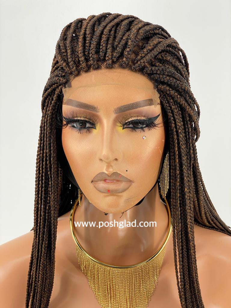 Closure Box Braid Wig - Ifeyinwa Closure Box Braid Wig - Ifeyinwa