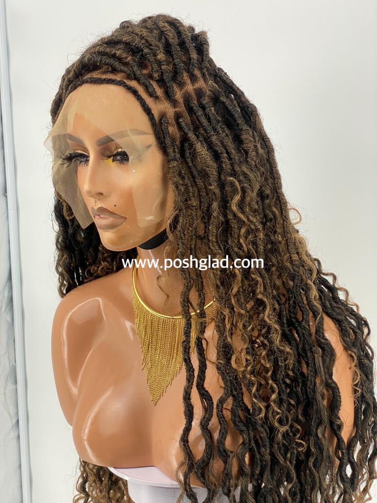 Destressed Locs Wig Destressed Locs Wig