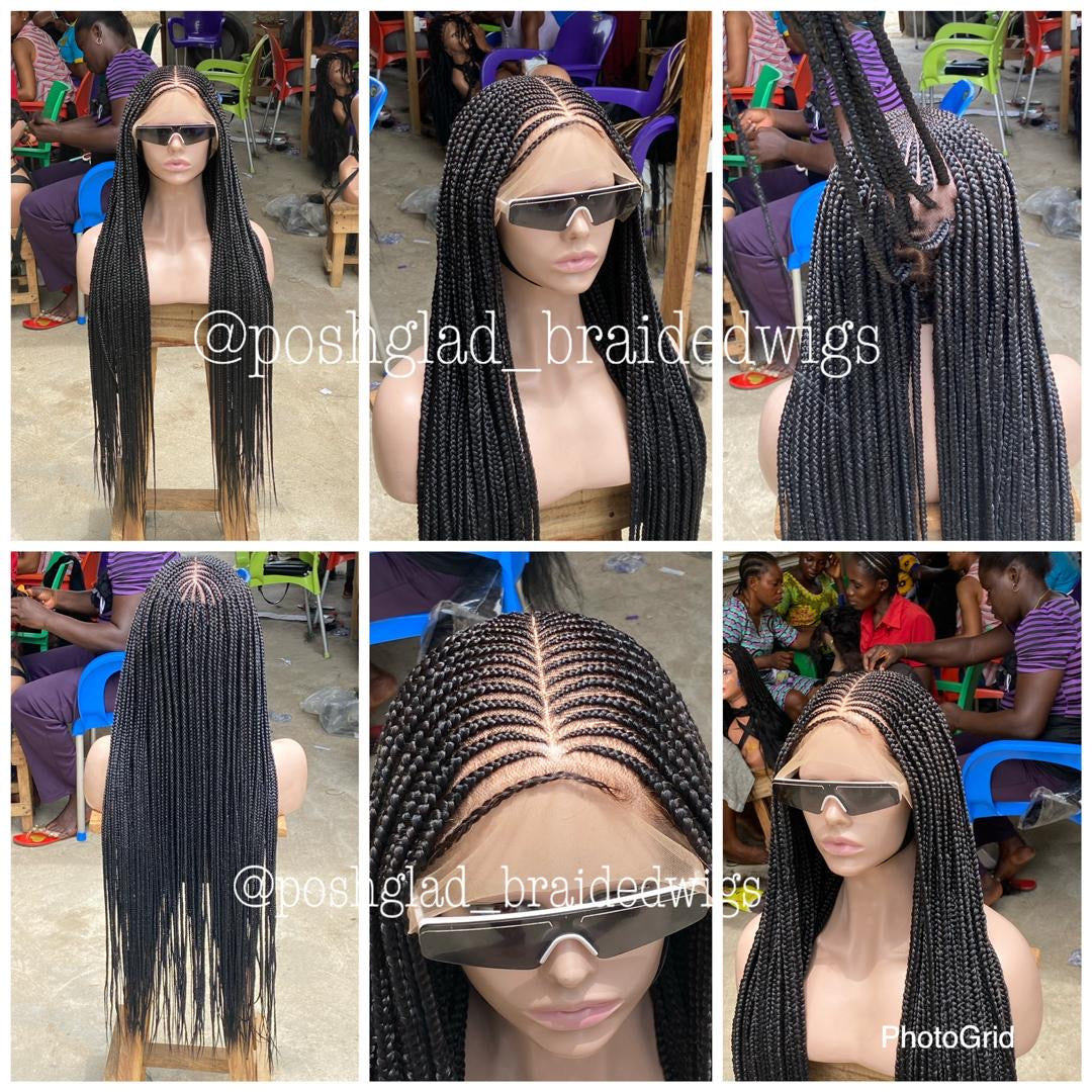 Cornrow Braid Wig - Daire Cornrow Braid Wig - Daire