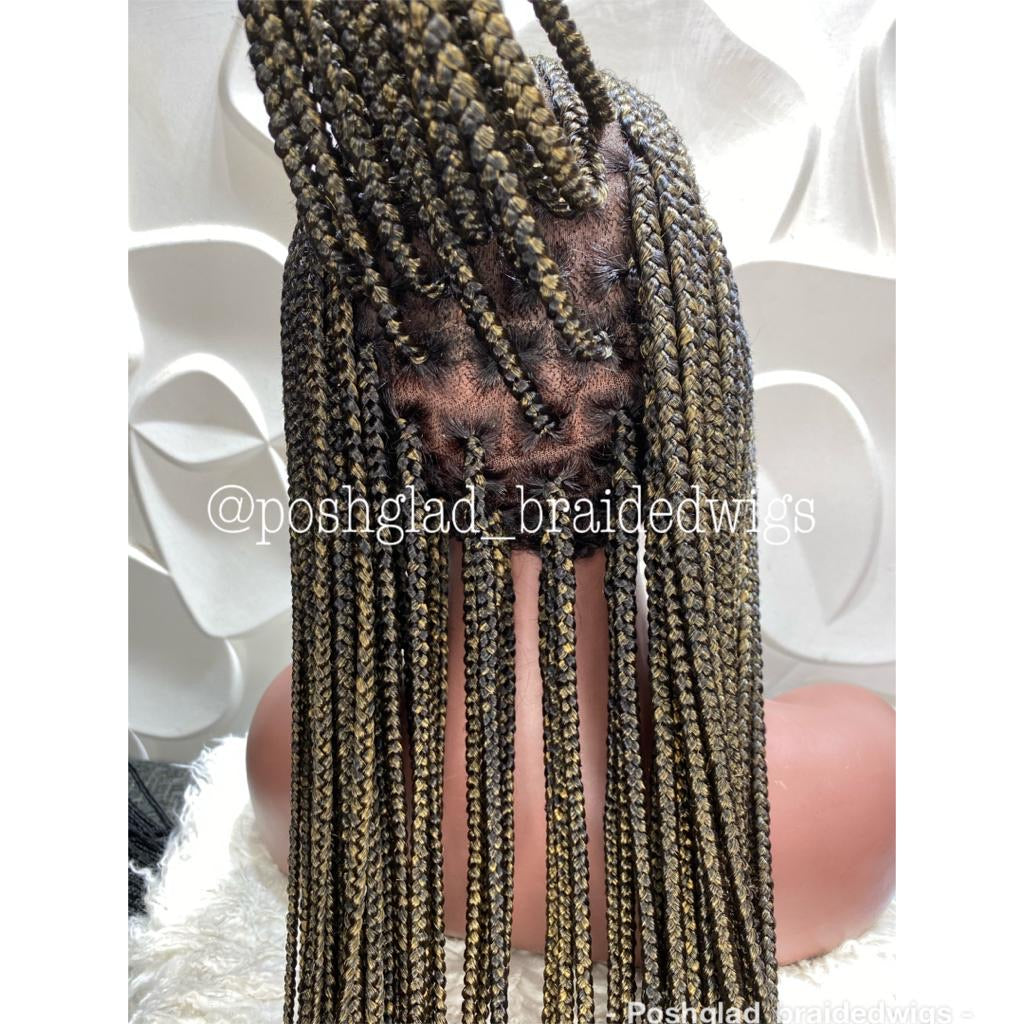 Cornrow Braid Wig - Full Lace - Abina Cornrow Braid Wig - Full Lace - Abina