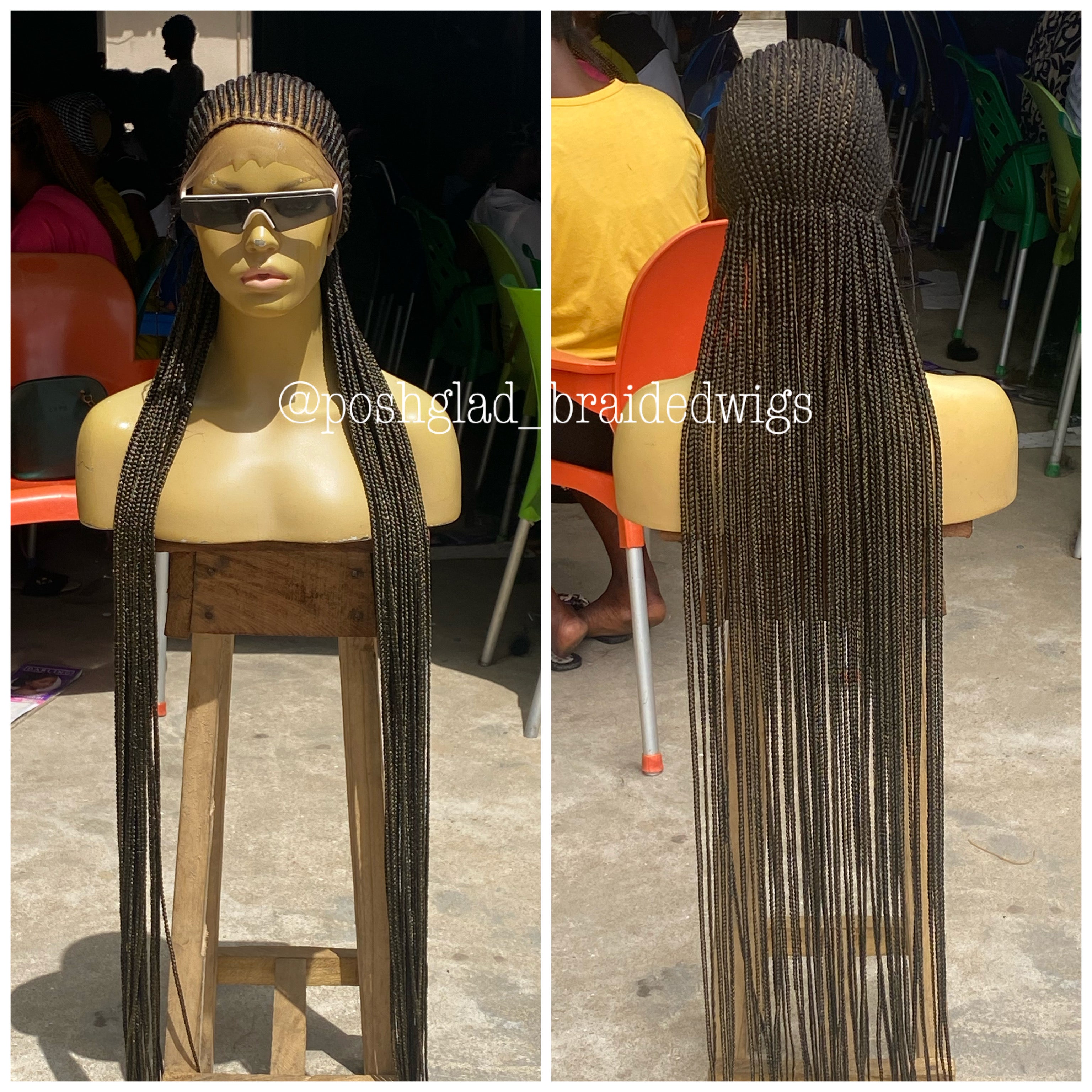Feedin Braid Wig - Aisha cornrow Feedin Braid Wig - Aisha cornrow