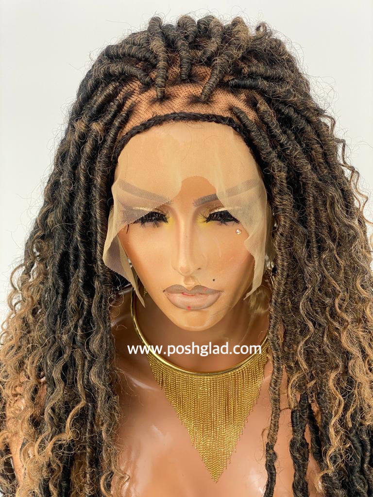 Destressed Locs Wig Destressed Locs Wig